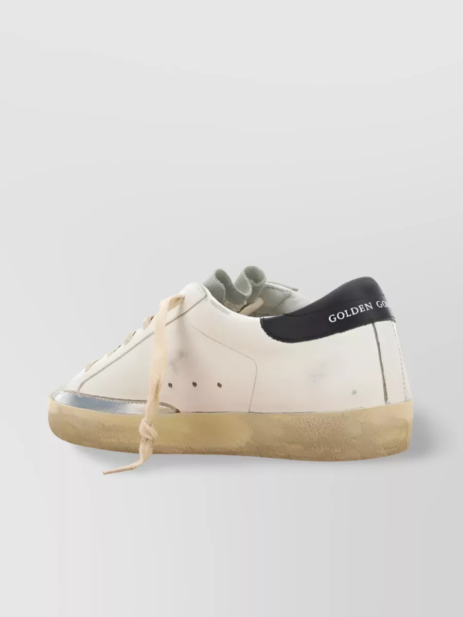 Golden Goose Leather Low-Top Sneakers