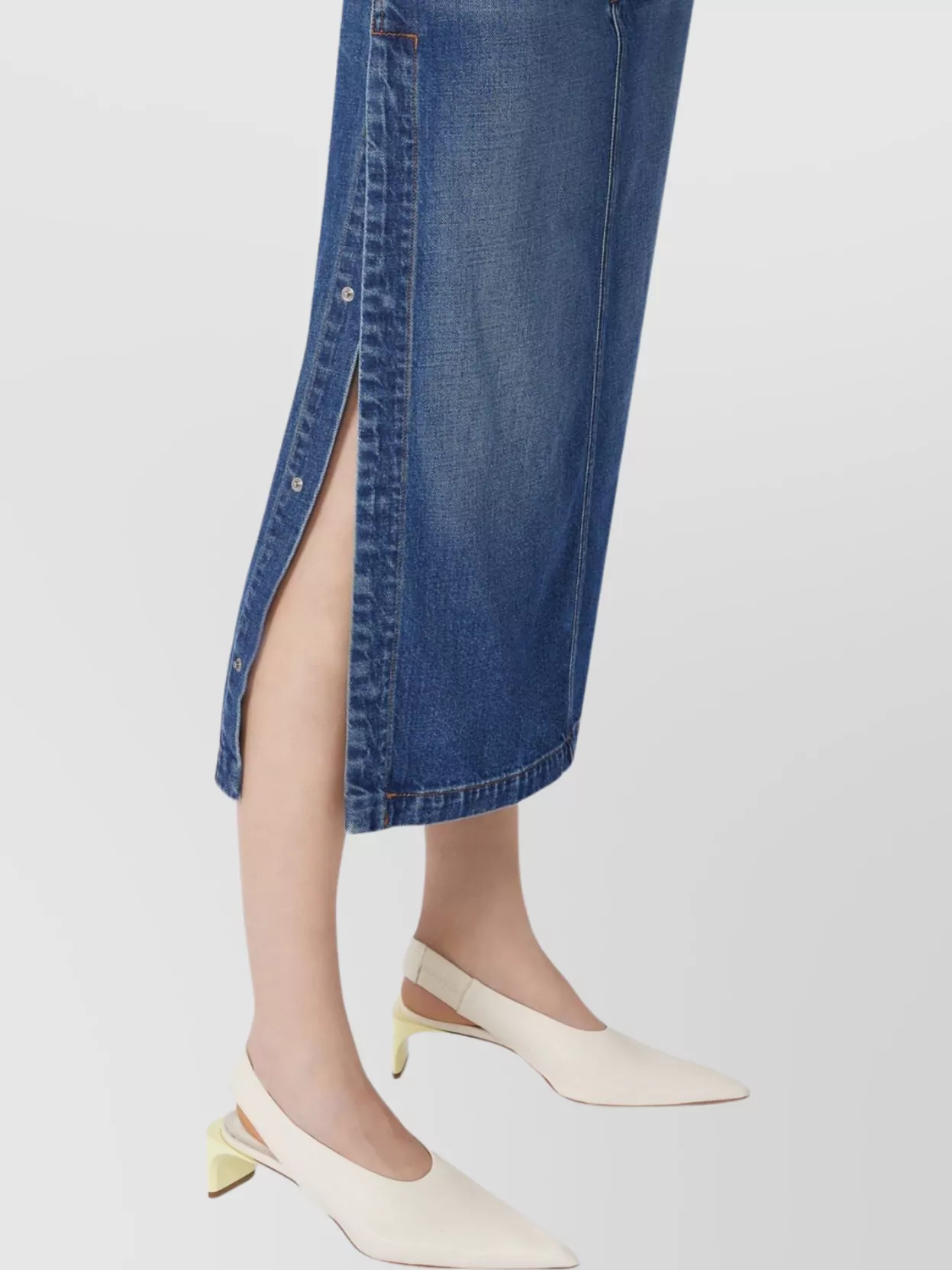 Sportmax Skirt With Pockets And Slit