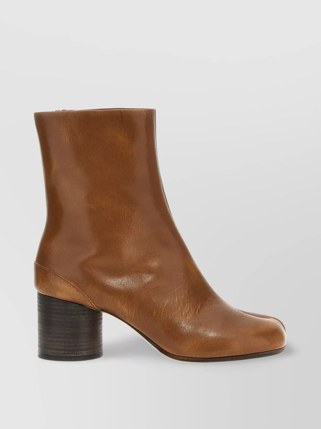 Maison Margiela Split Toe Ankle Boots With Round Heel