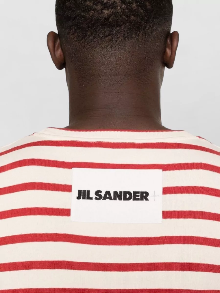 Jil Sander Striped Long-Sleeve T-Shirt