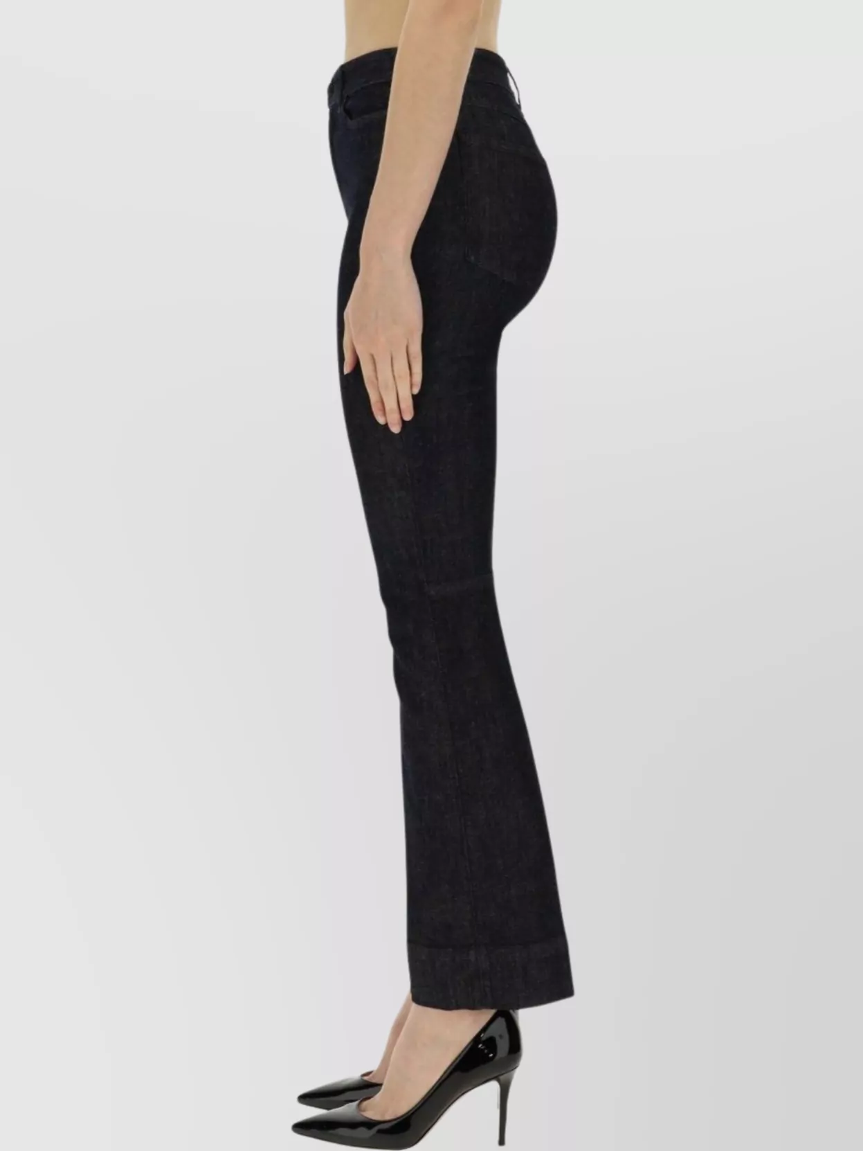 S Max Mara Nicola Trousers With Pockets And Cuffed Hem