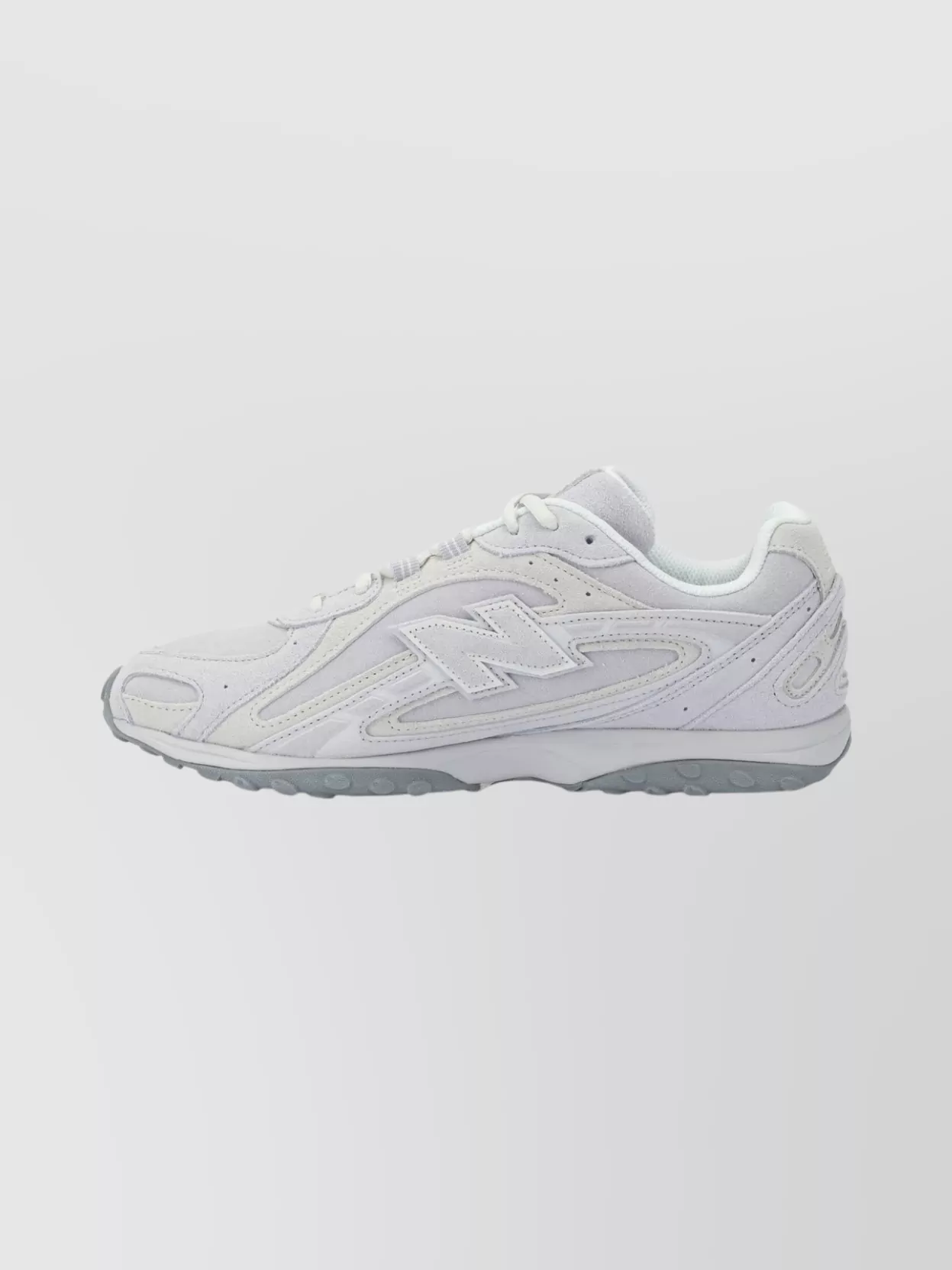 New Balance Suede Overlay Sneakers Textured Sole