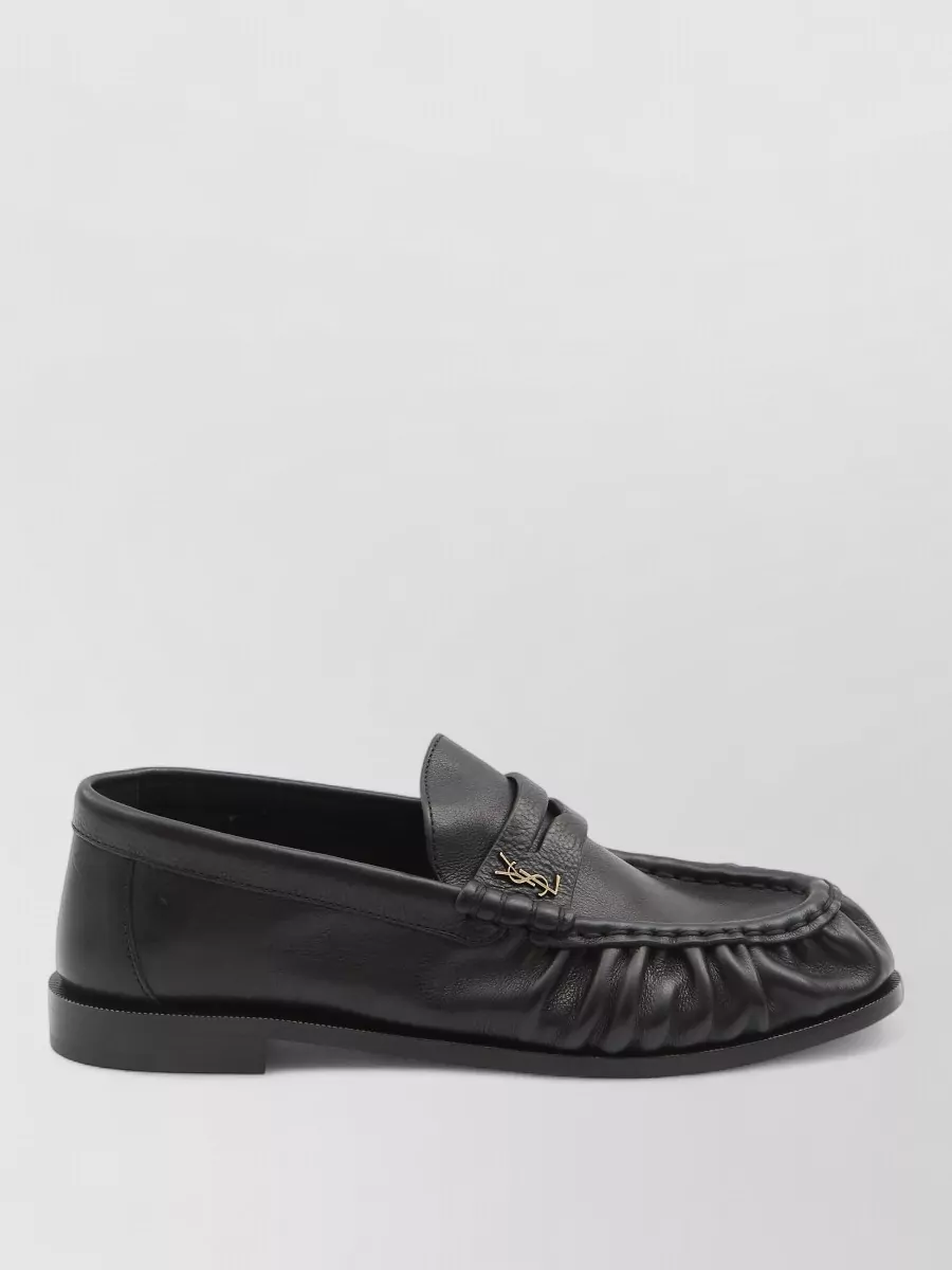 Saint Laurent Leather Loafers