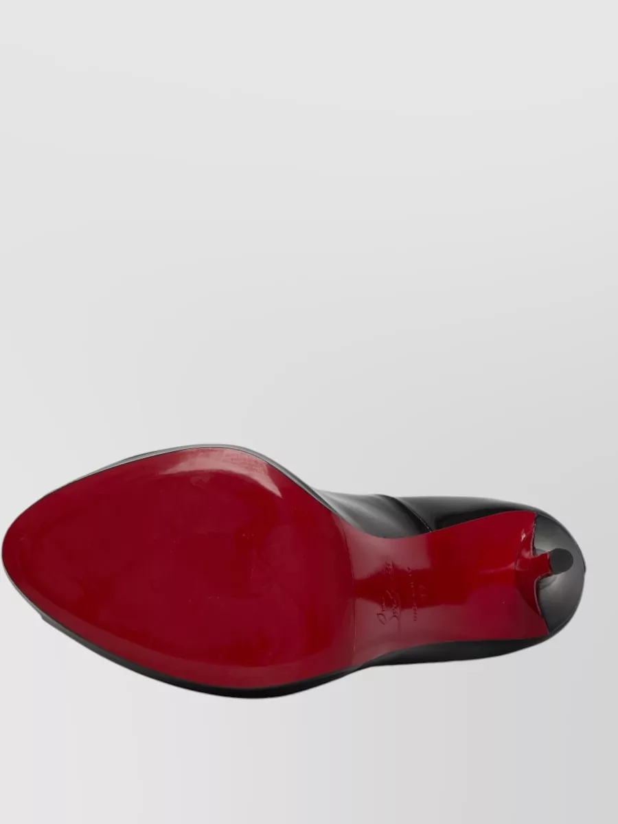 Christian Louboutin Patent Leather Platform Pumps
