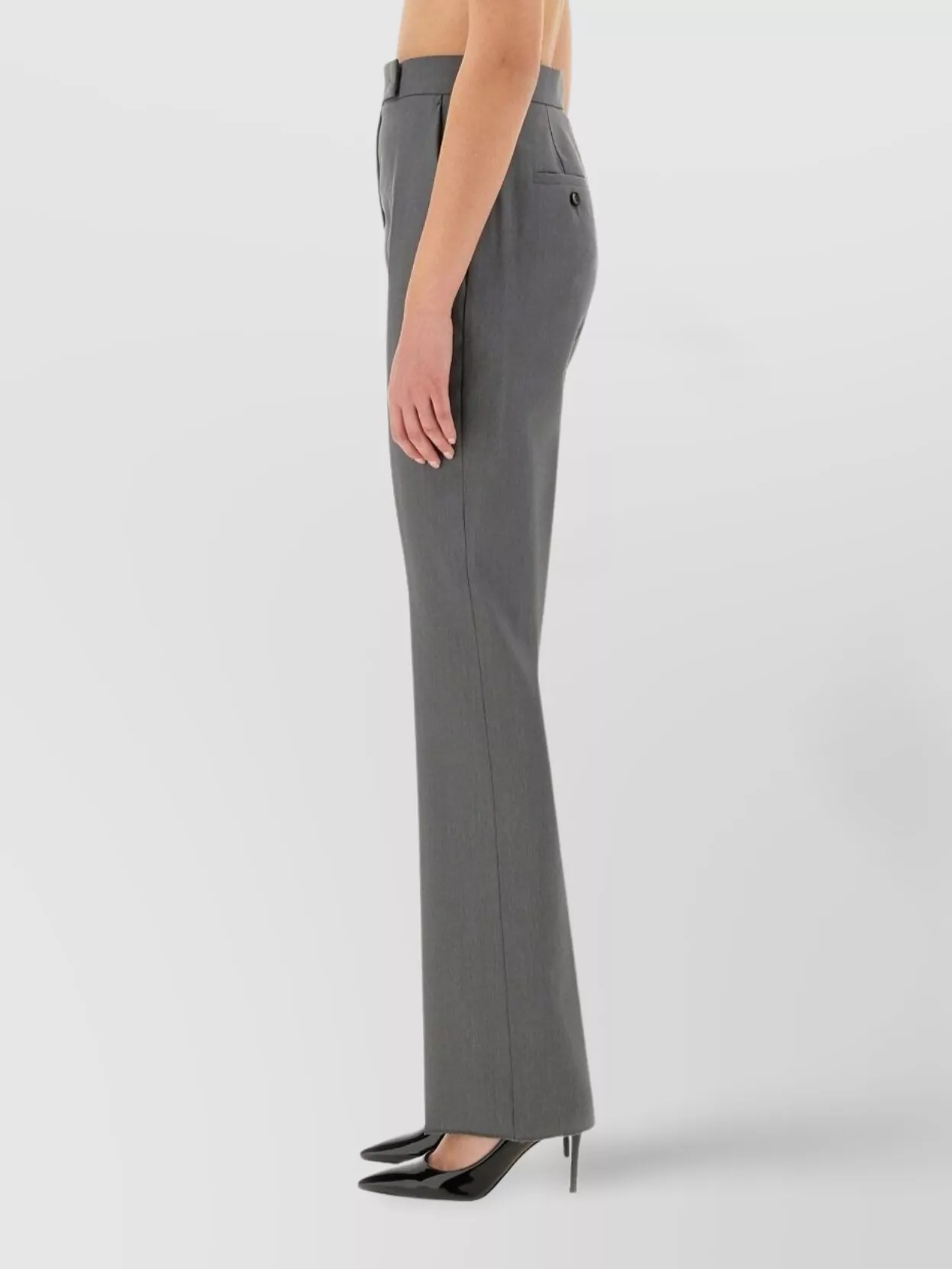 Max Mara Straight Fit Trousers Pleats