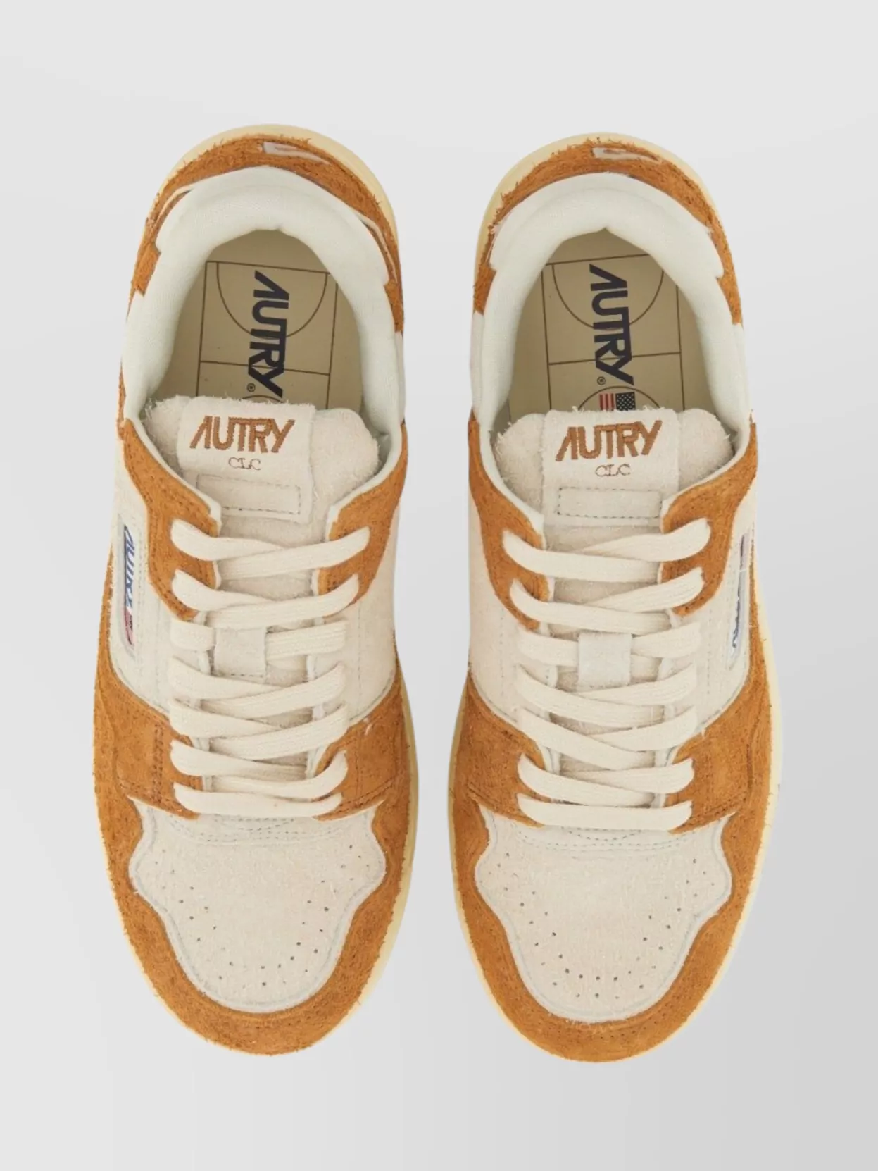Autry "clc" Sneakers With Perforated Toe Box