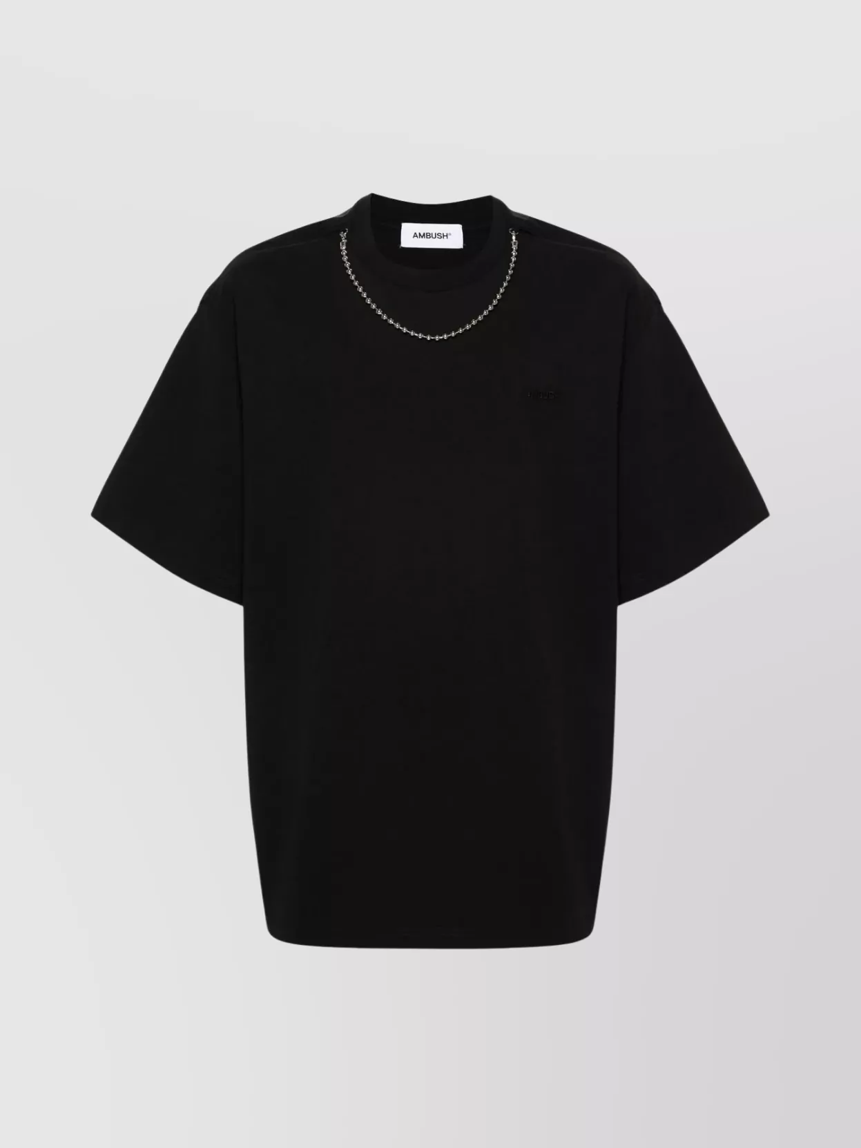 Ambush Organic Cotton Ballchain T-shirt In Black