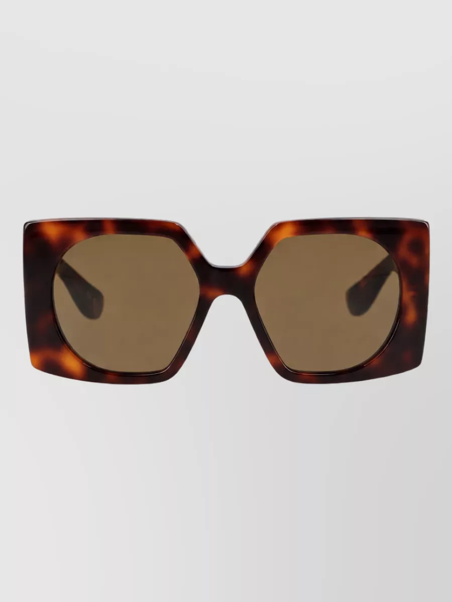 Valentino Garavani Acetate Rectangular Sunglasses