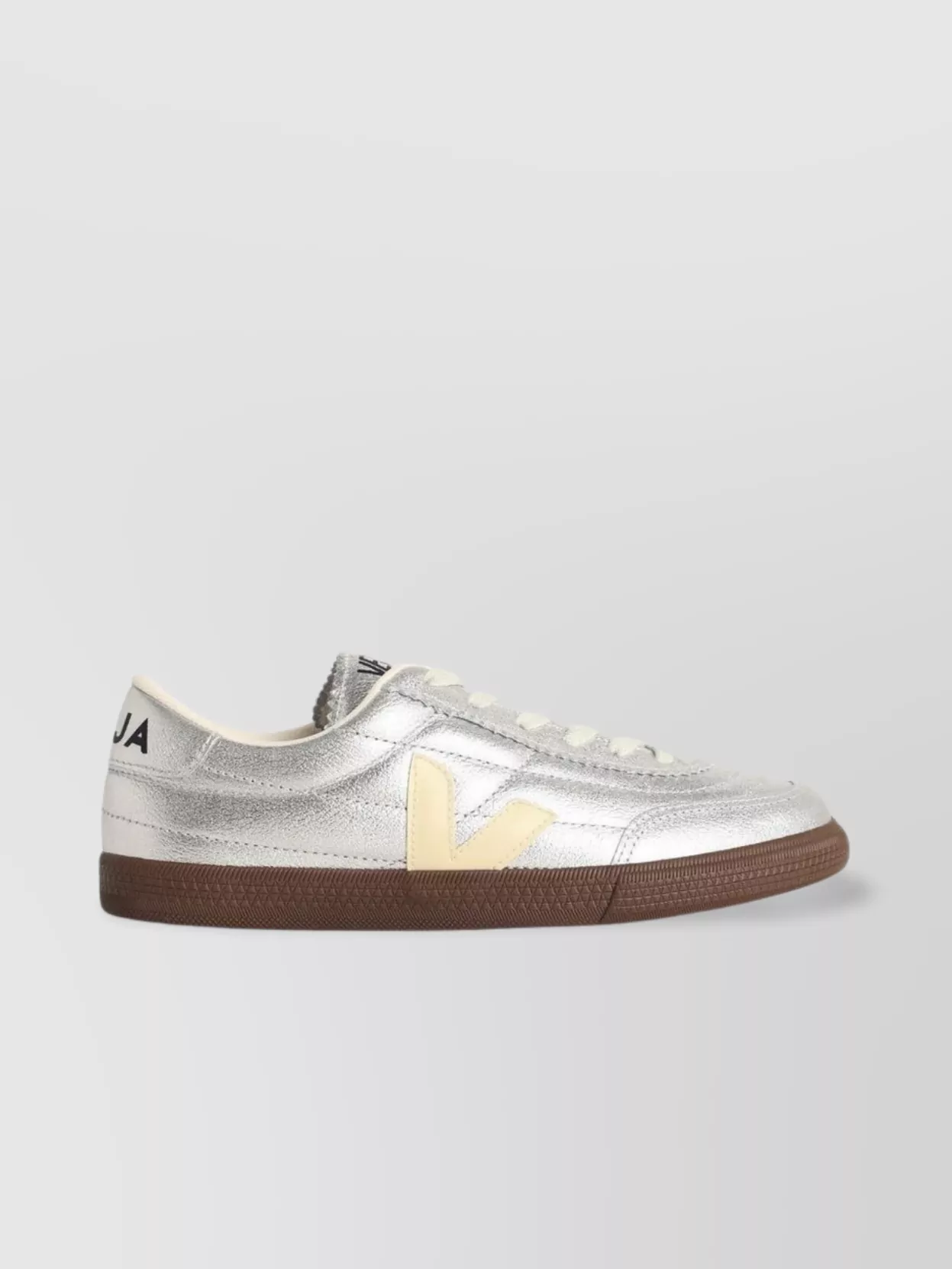 Veja 'Silver O.t. Leather Sneakers'