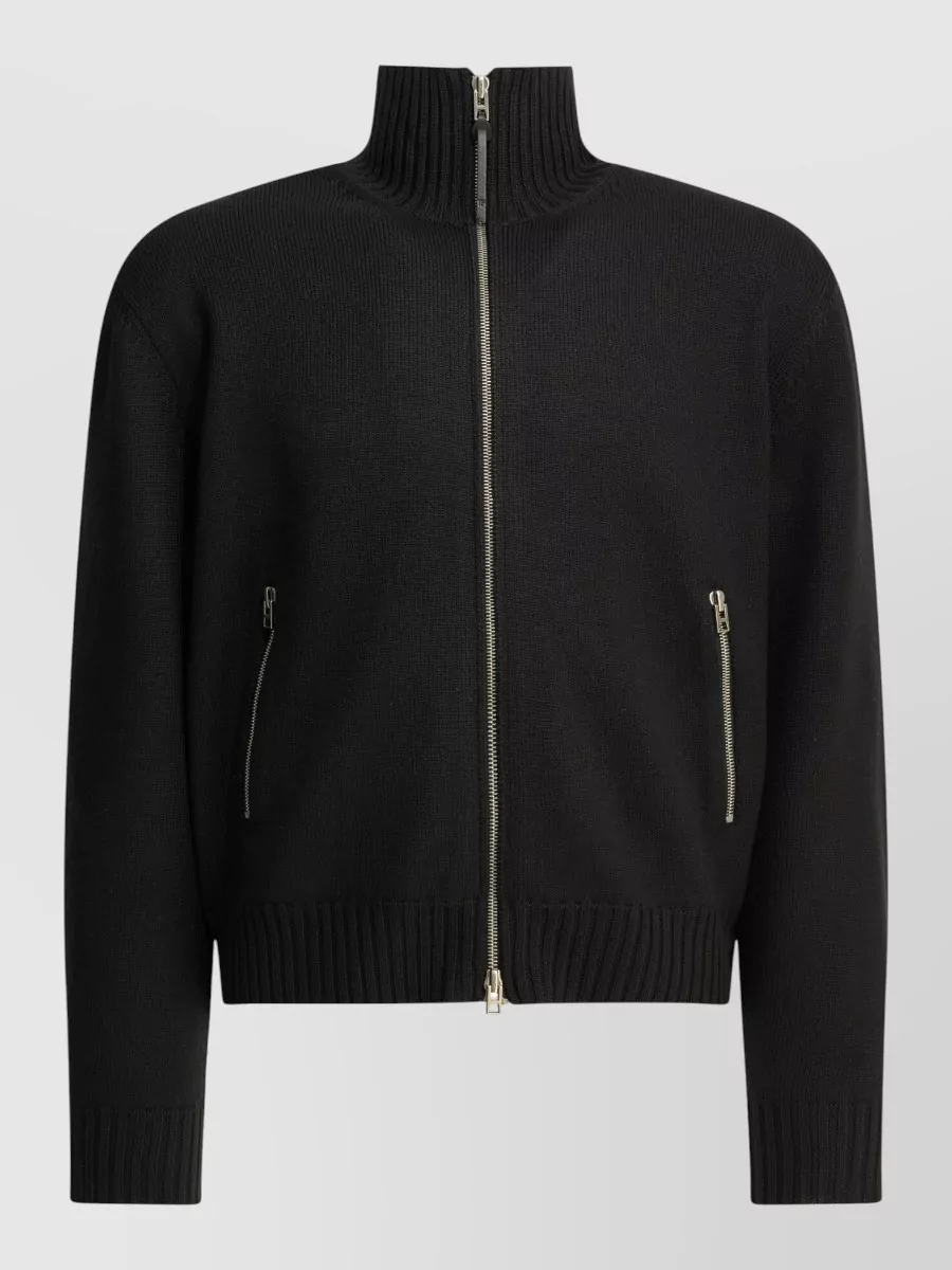 Tom Ford Virgin wool zip-up jacket
