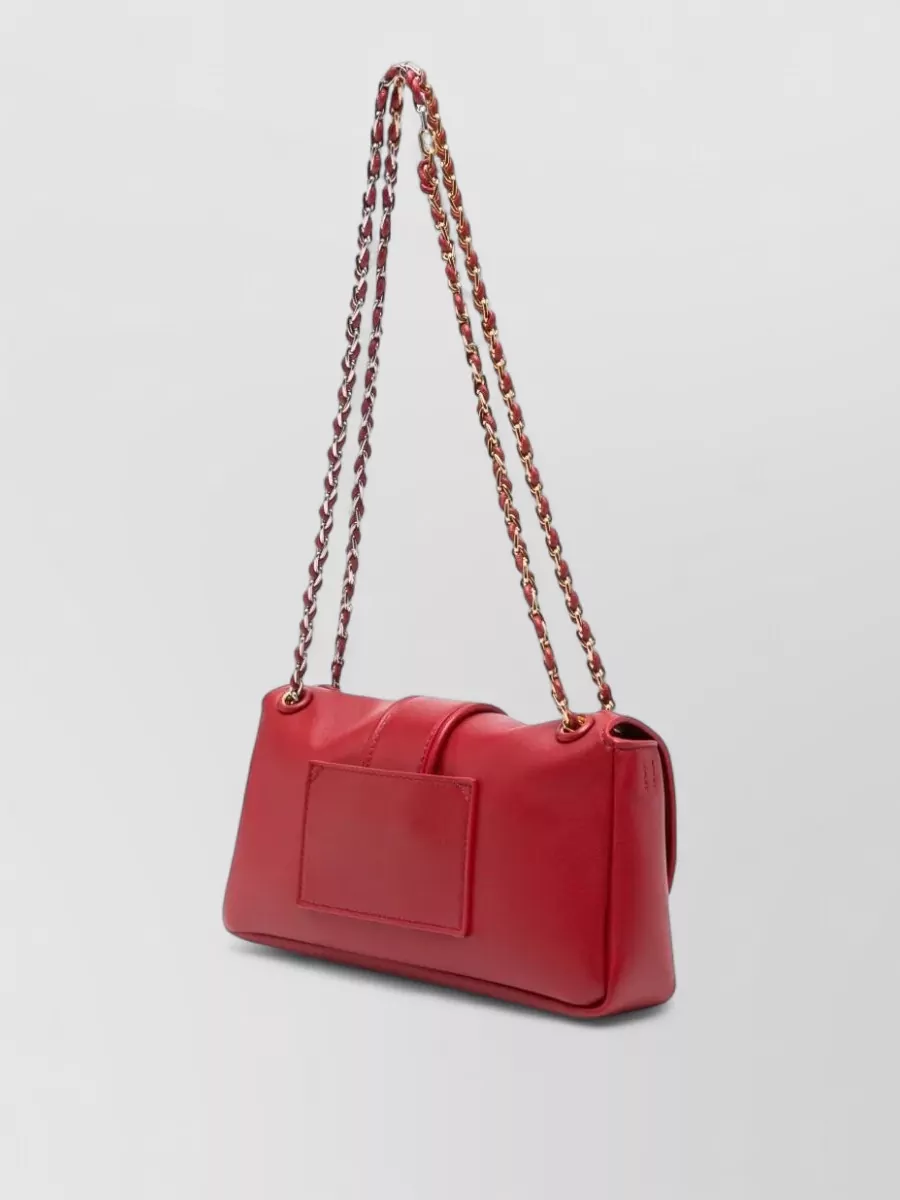 Jacquemus Le Bambino Lamb Leather Chain Shoulder Bag