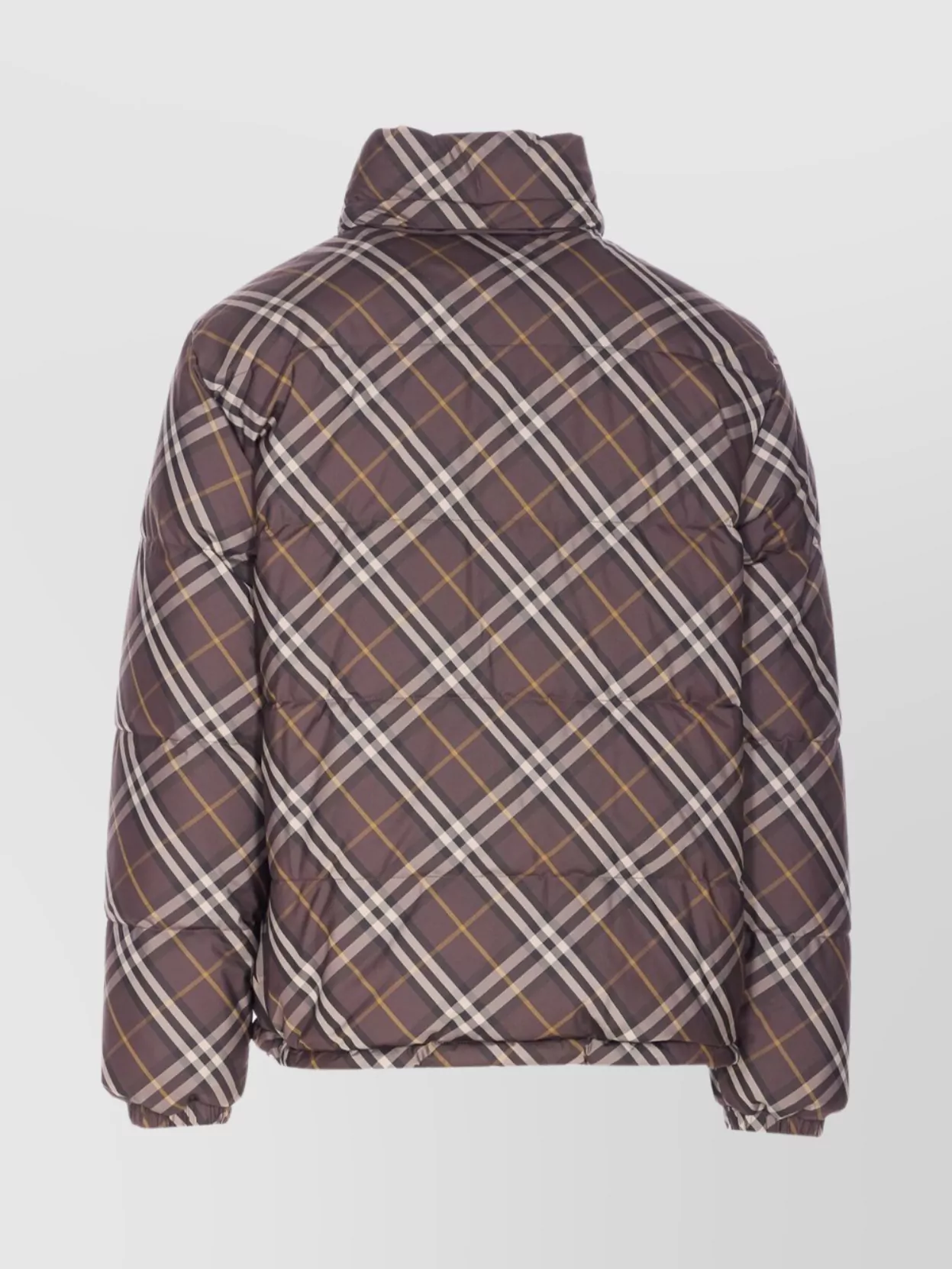Burberry Check Motif Padded Quilted Jacket