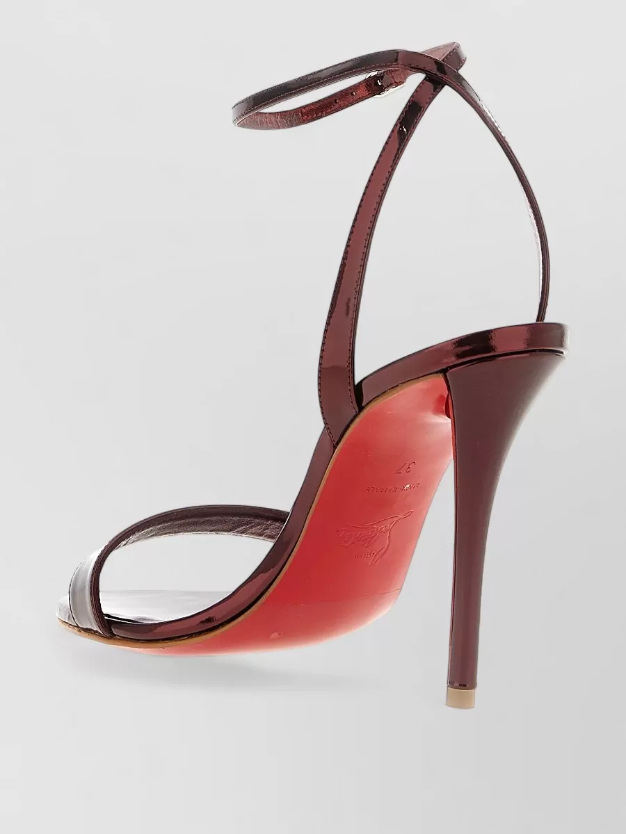 Christian Louboutin Miss Z Sandals Open Toe Ankle Strap