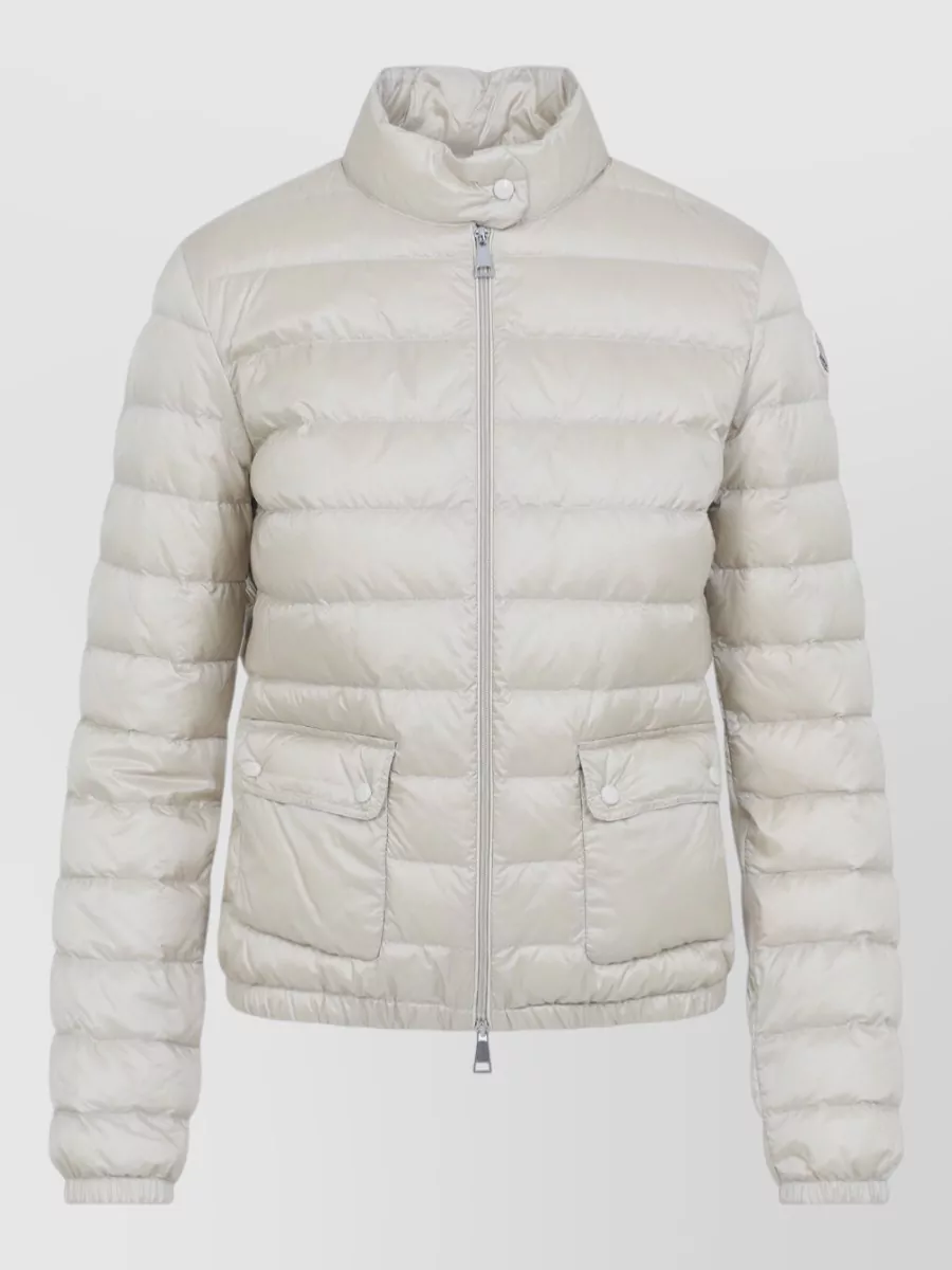 Moncler Down Quilted Slim-Fit Short Parka Coat