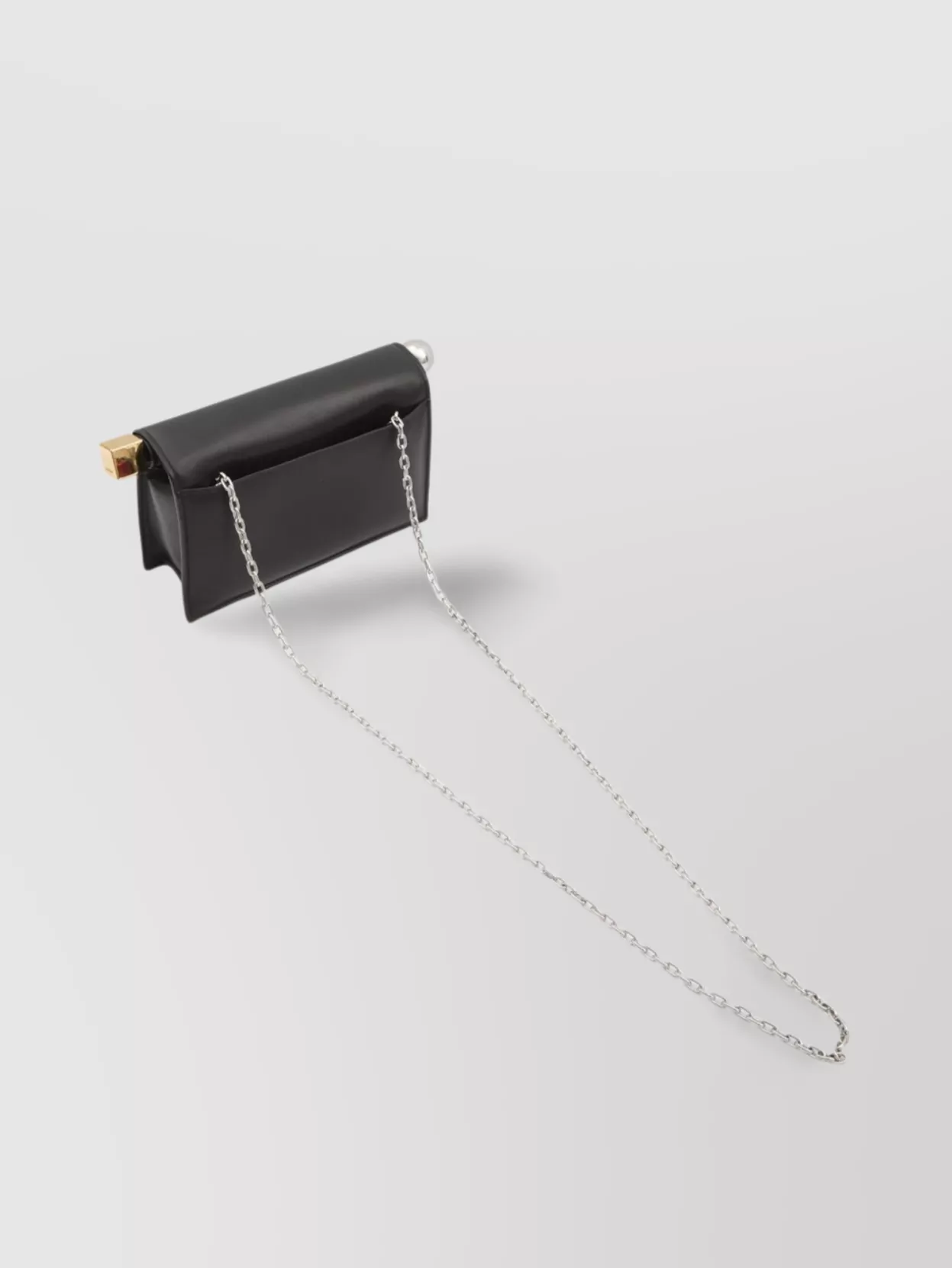 Jacquemus Small Round Square Clutch Bag