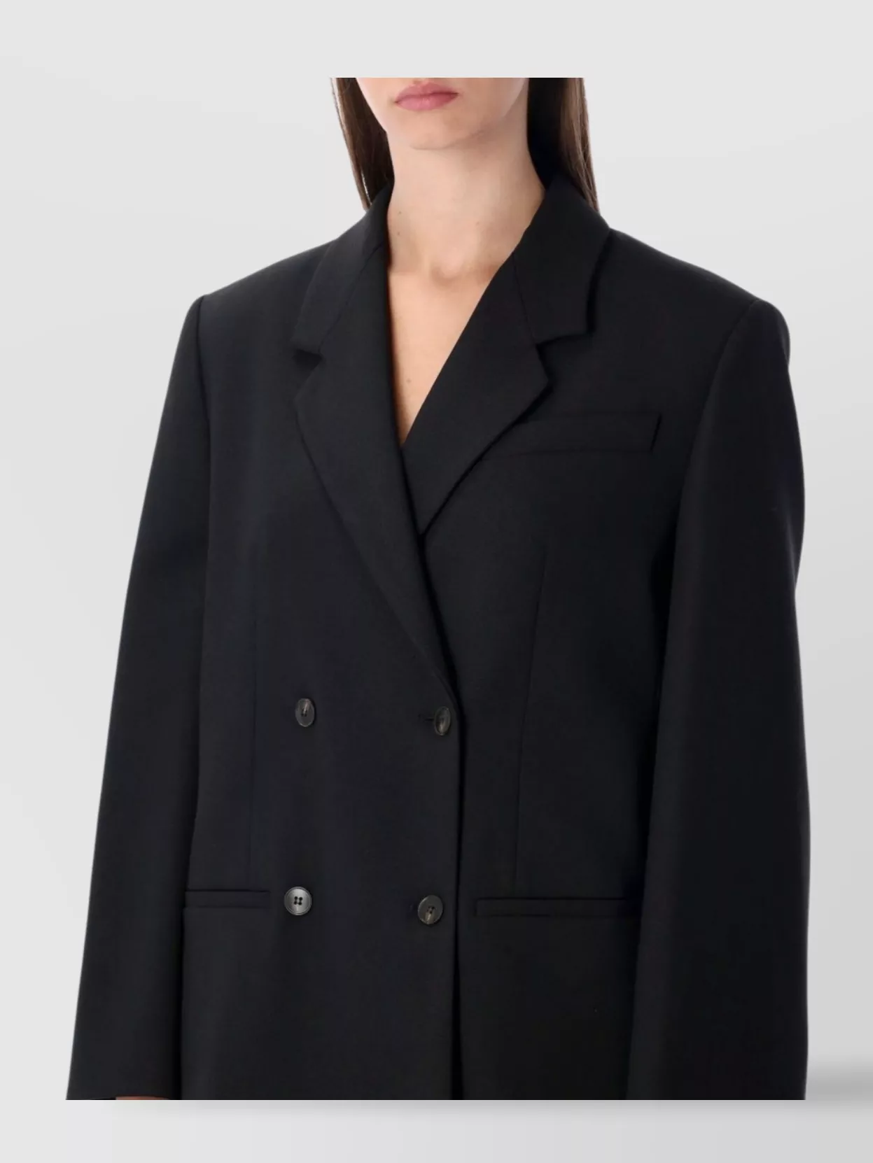 By Malene Birger Double Breasted Blazer Back Vent