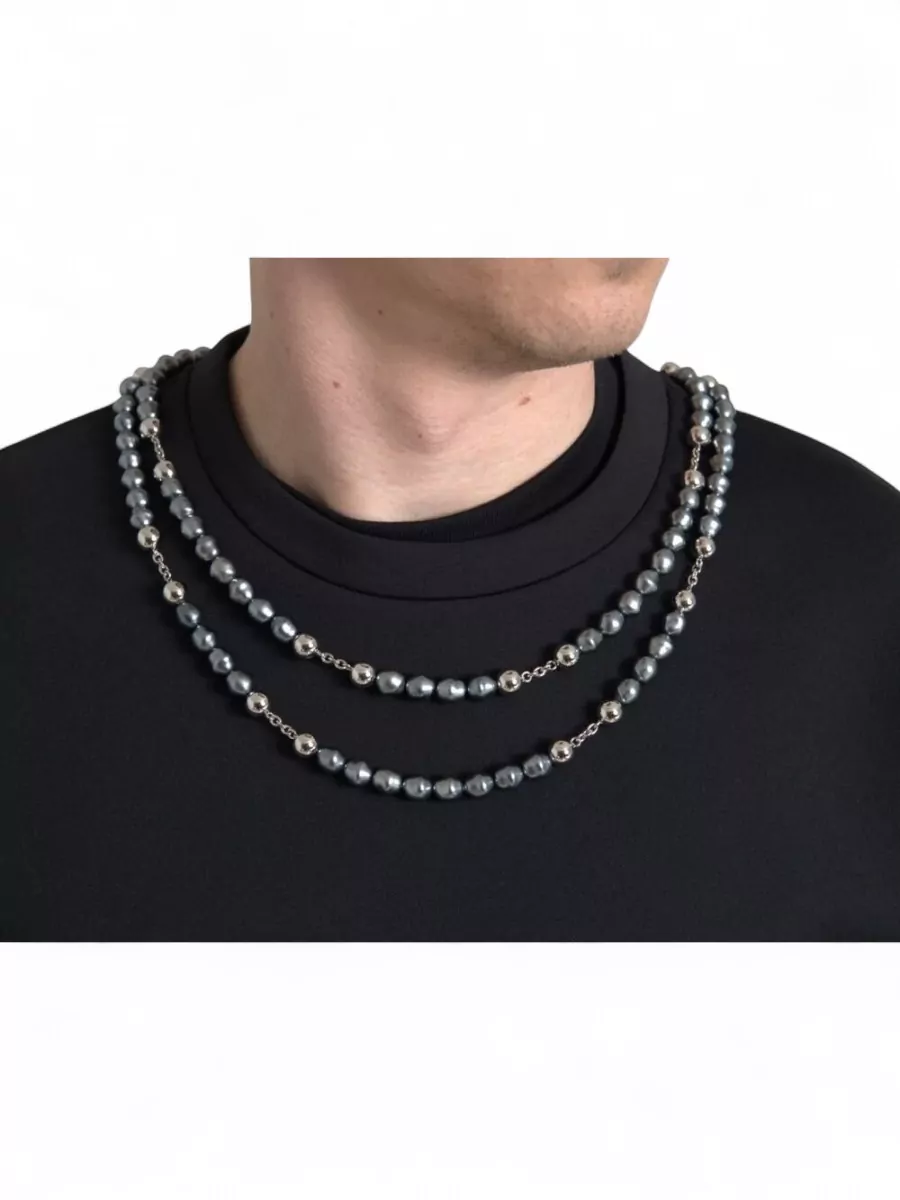 Dolce&Gabbana Necklace Embellished T-Shirt