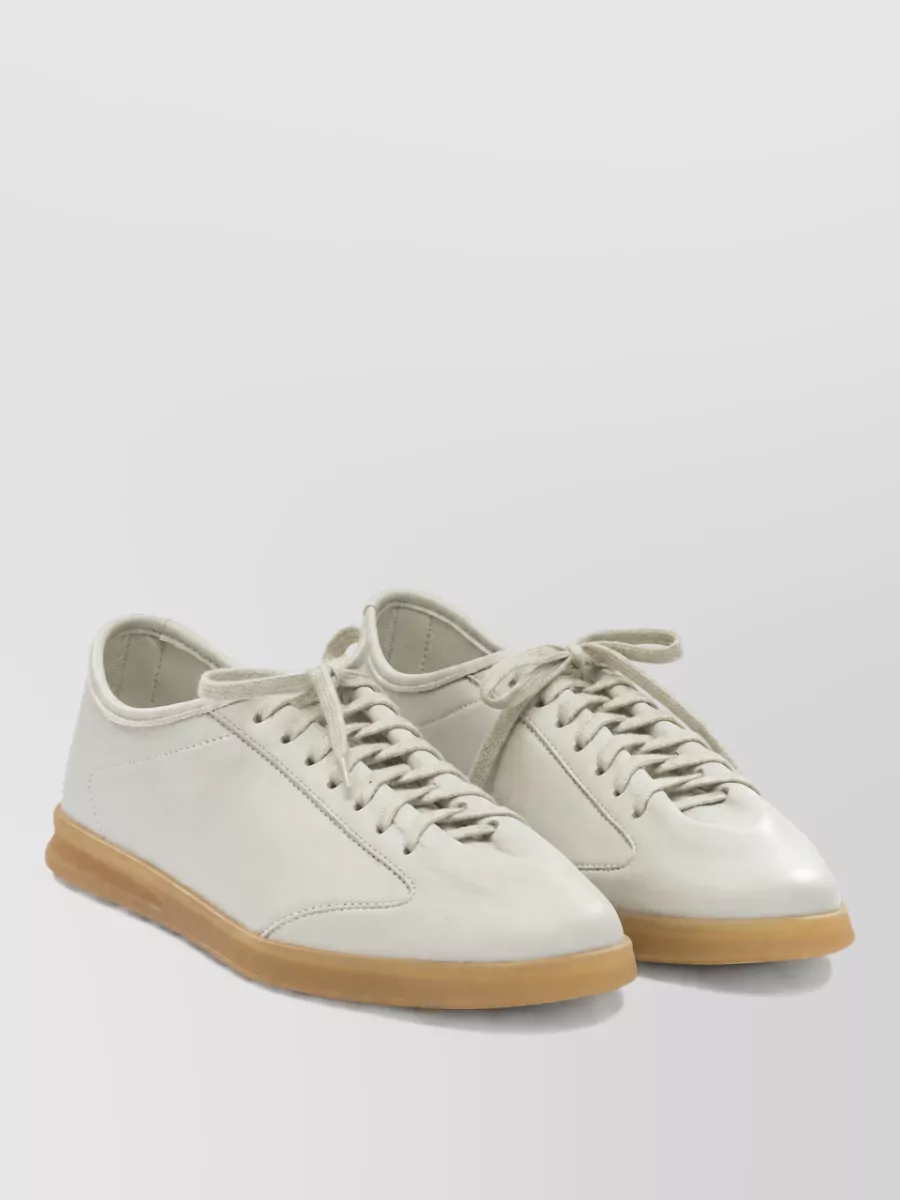 Henderson Baracco leather low-top sneakers