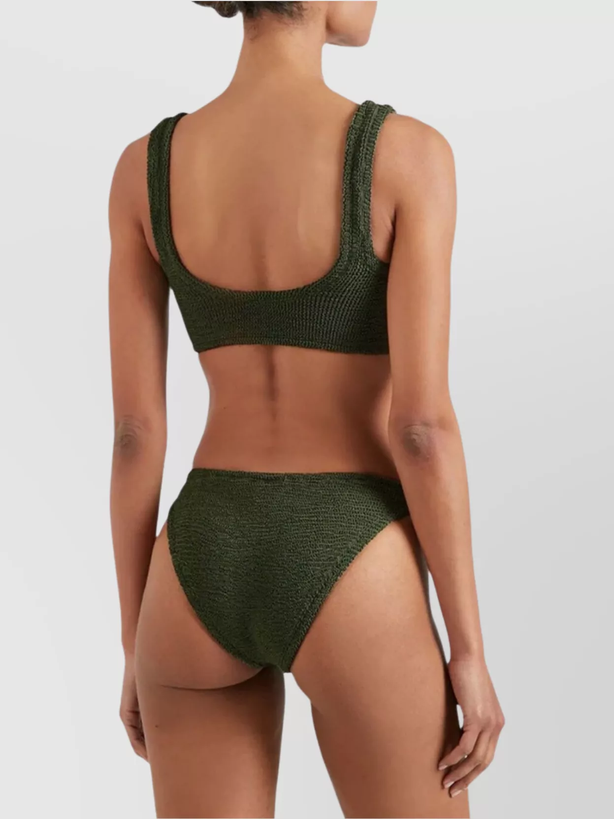 Hunza G Julia Bikini With Metallic Ring Detail