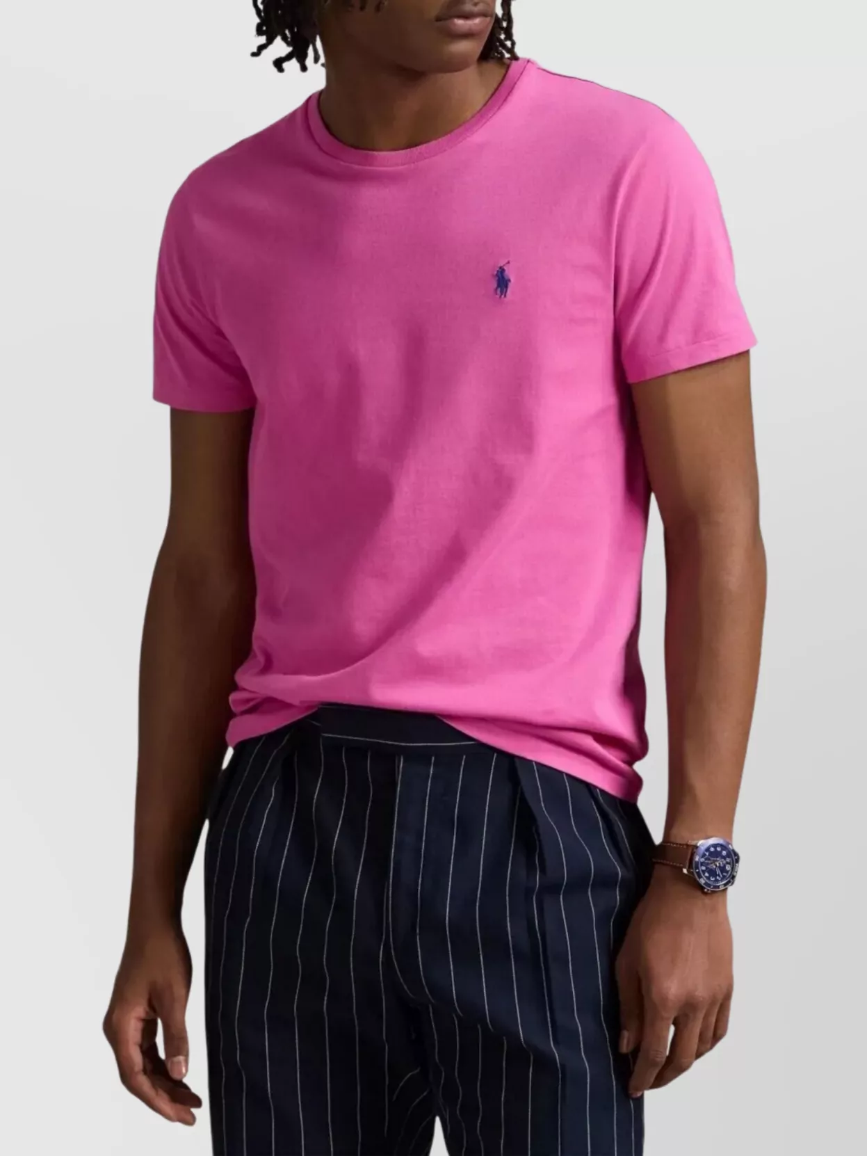 Polo Ralph Lauren Fitted Crew Neck Jersey T-Shirt