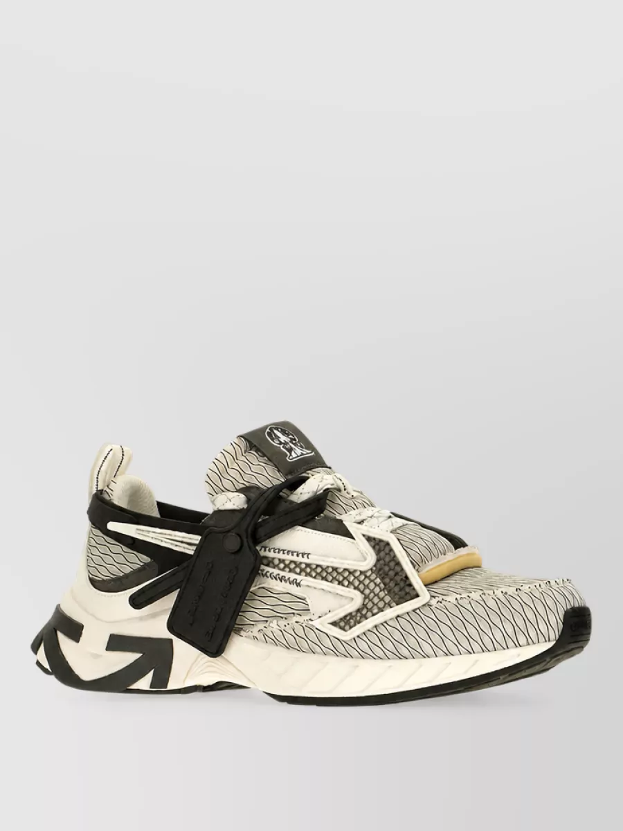 Off-White printed slip-on sneakers
