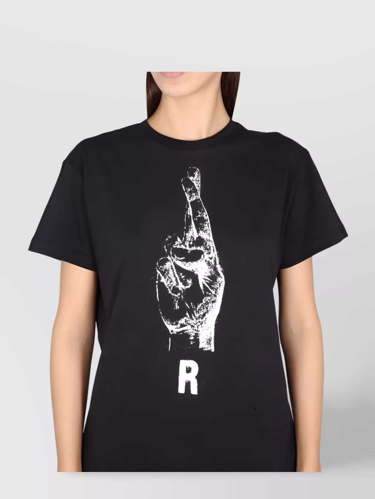 Raf Simons Graphic Print Crewneck T-shirt