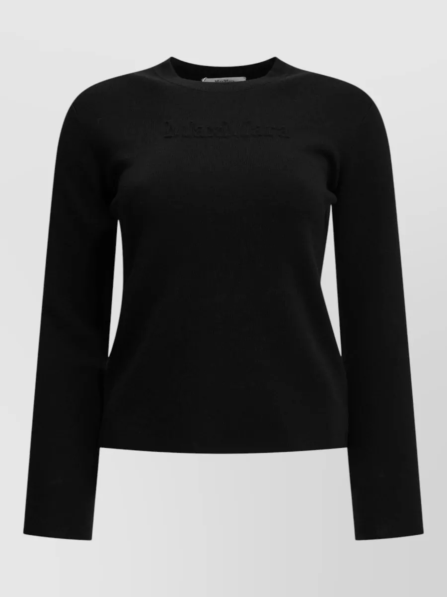 Max Mara virgin wool round-neck jumper