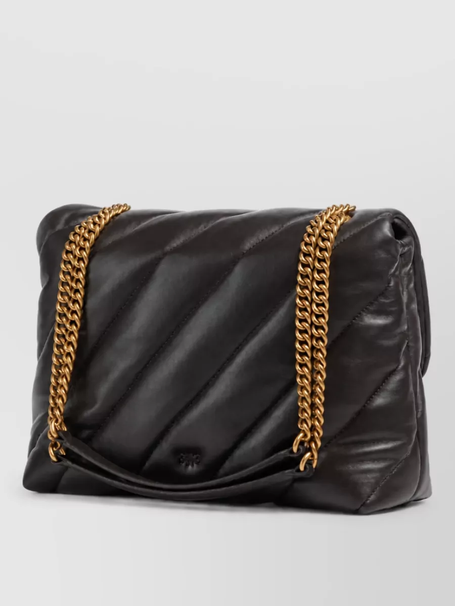 Pinko love bag puff leather shoulder bag