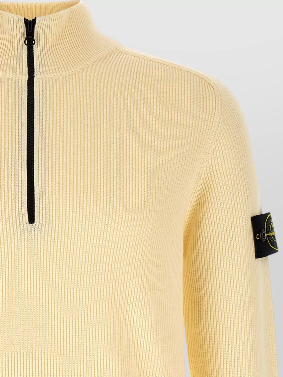Stone Island 5100124 High Collar Long Sleeve Sweater