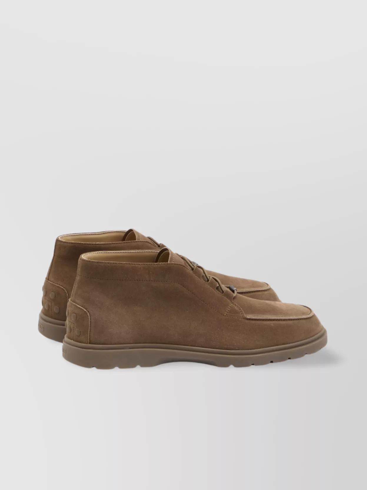 Tod's Lace-Up Ankle Boots Rubber Studs