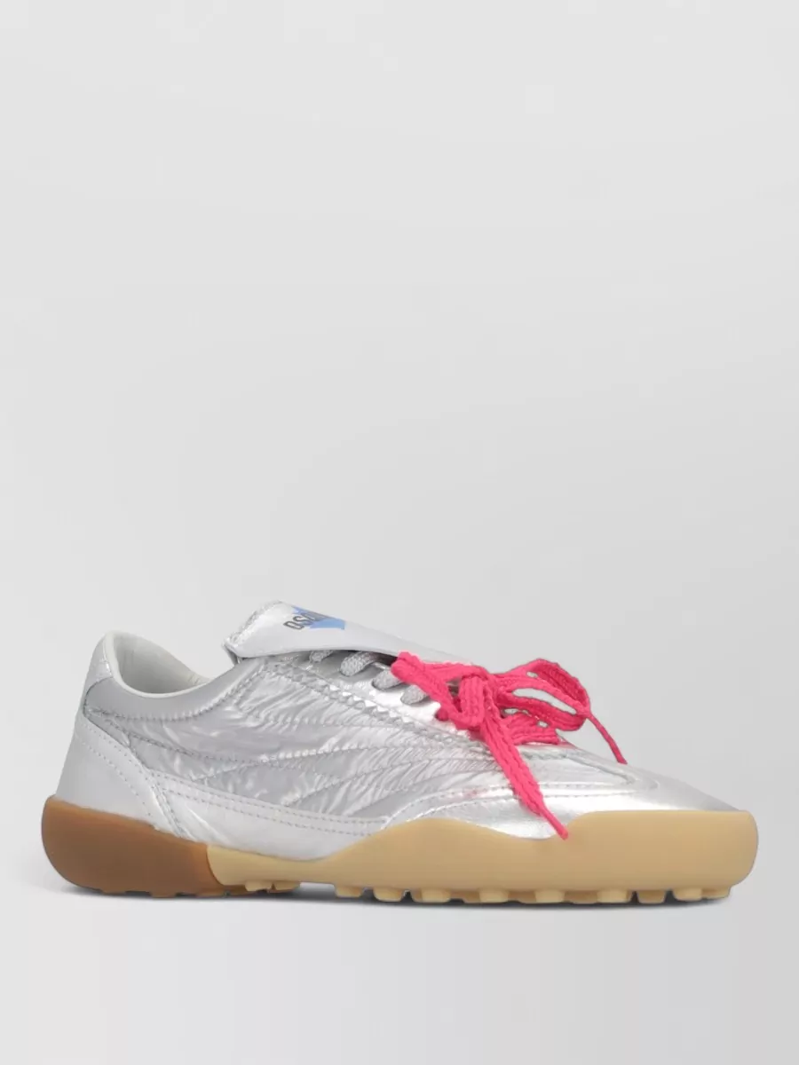 Dsquared2 Leather Low-Top Sneakers
