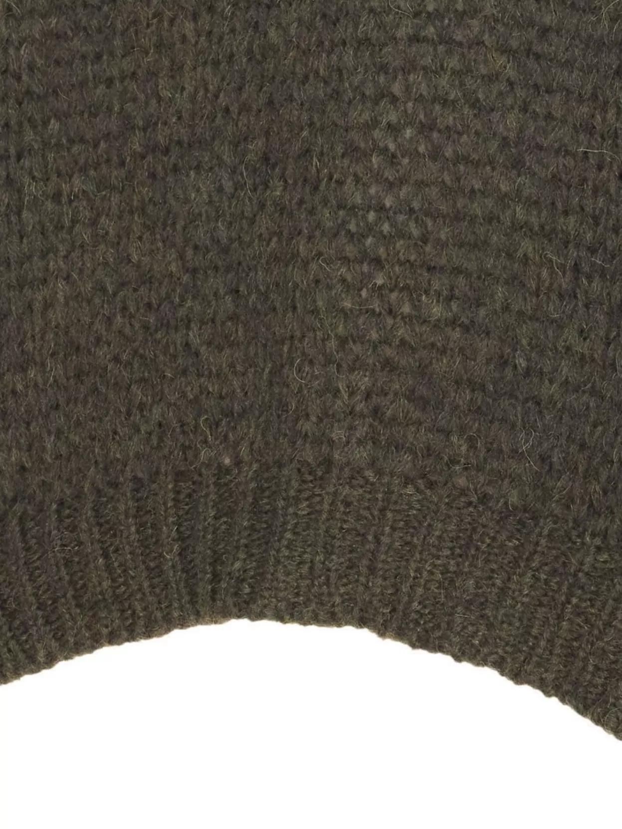 Roberto Collina Long Sleeve Turtleneck Open Knit Sweater