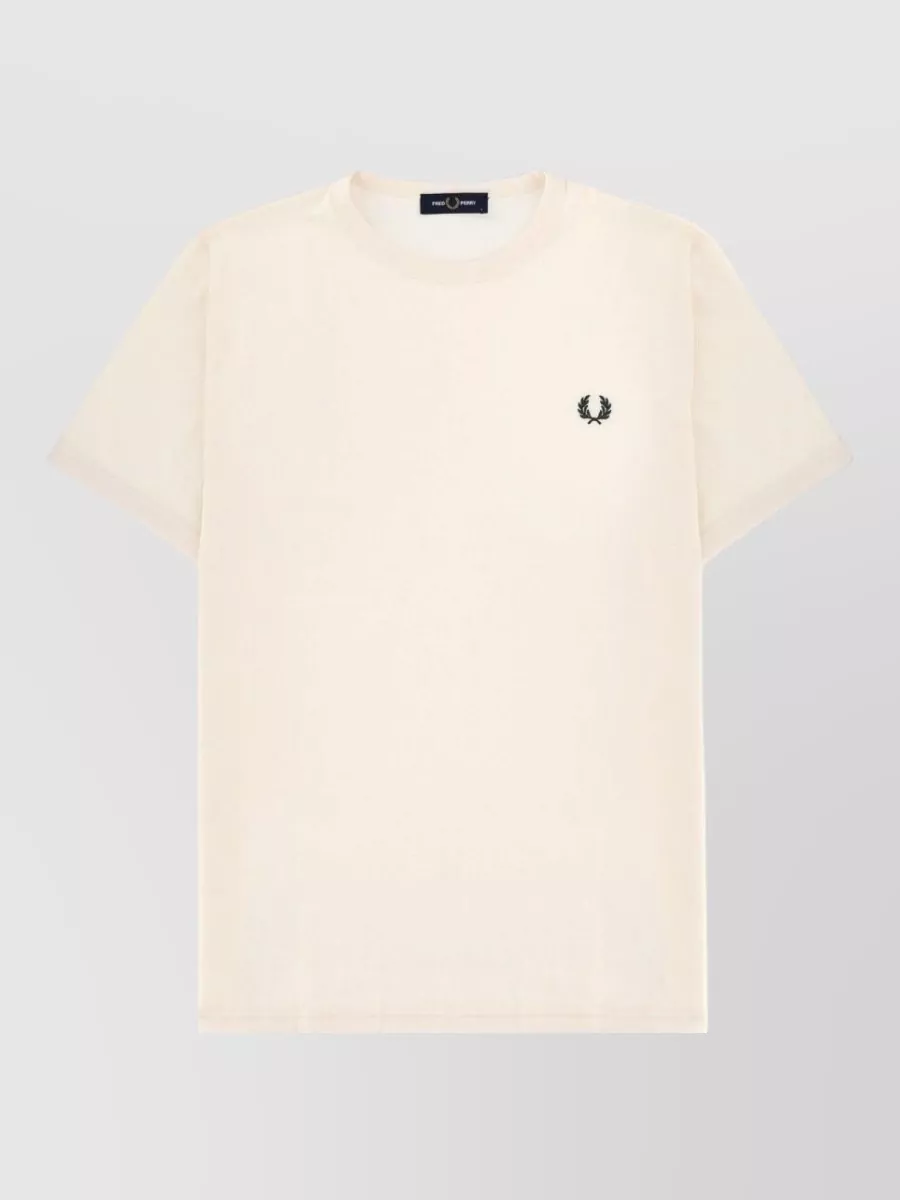 Fred Perry logo cotton t shirt