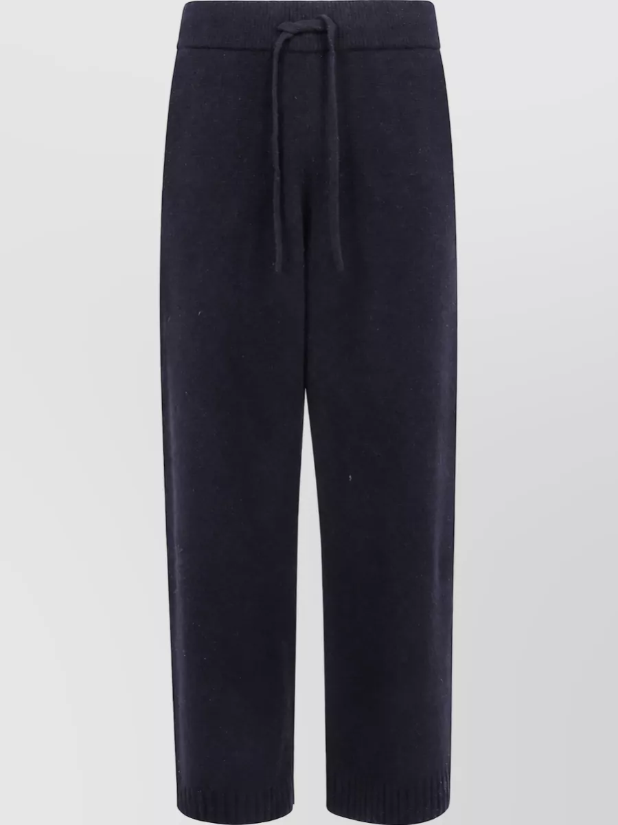 Represent knit loose-fit trousers