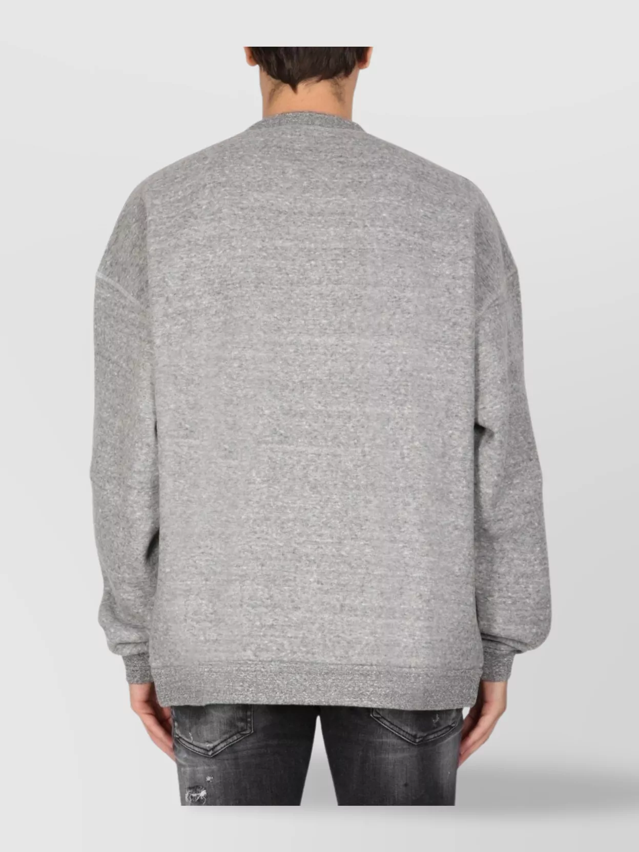Shop Dsquared2 Love Sweatshirt Crew Neck Graphic Print
