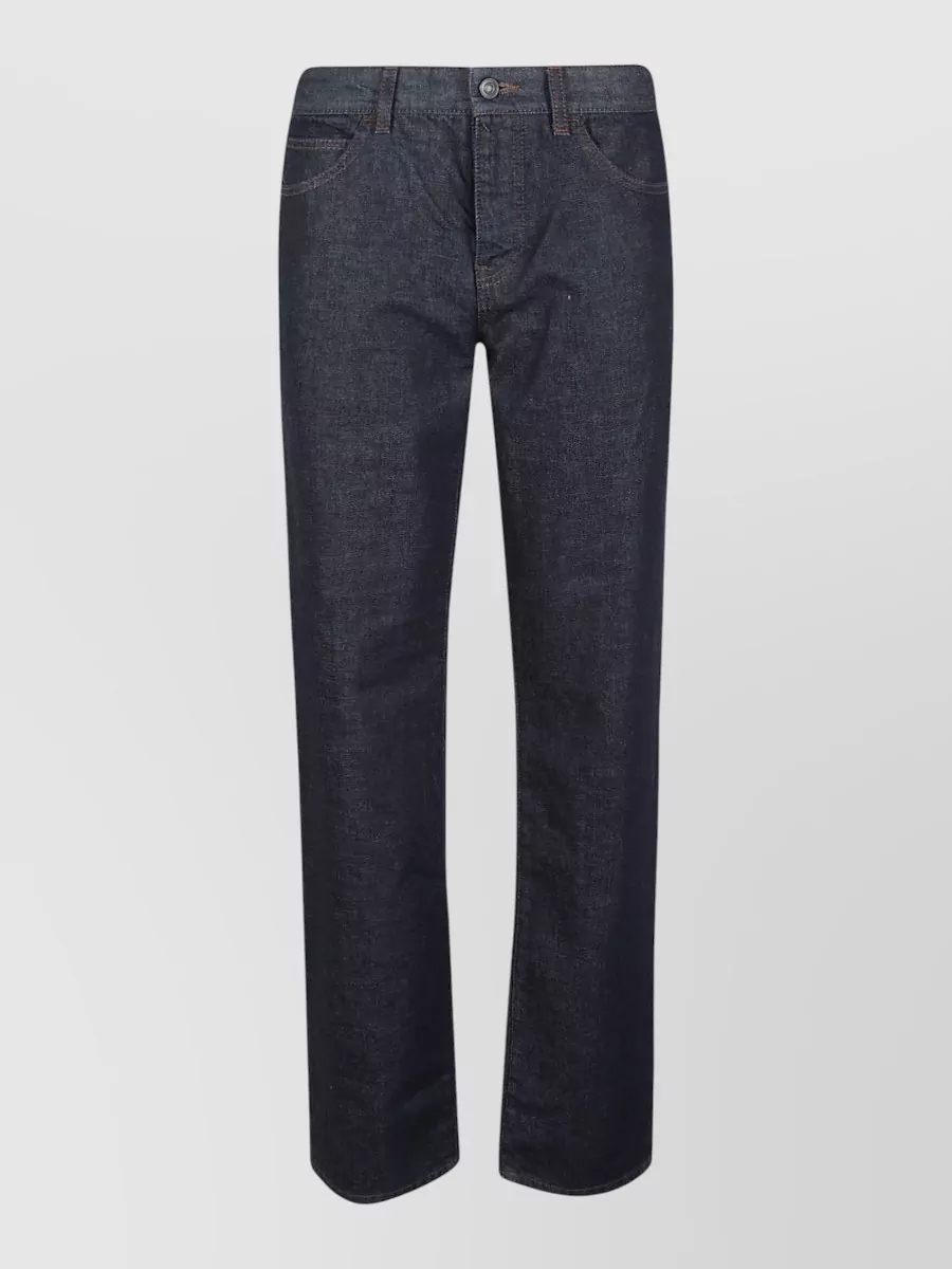 The Row Denim straight-leg jeans