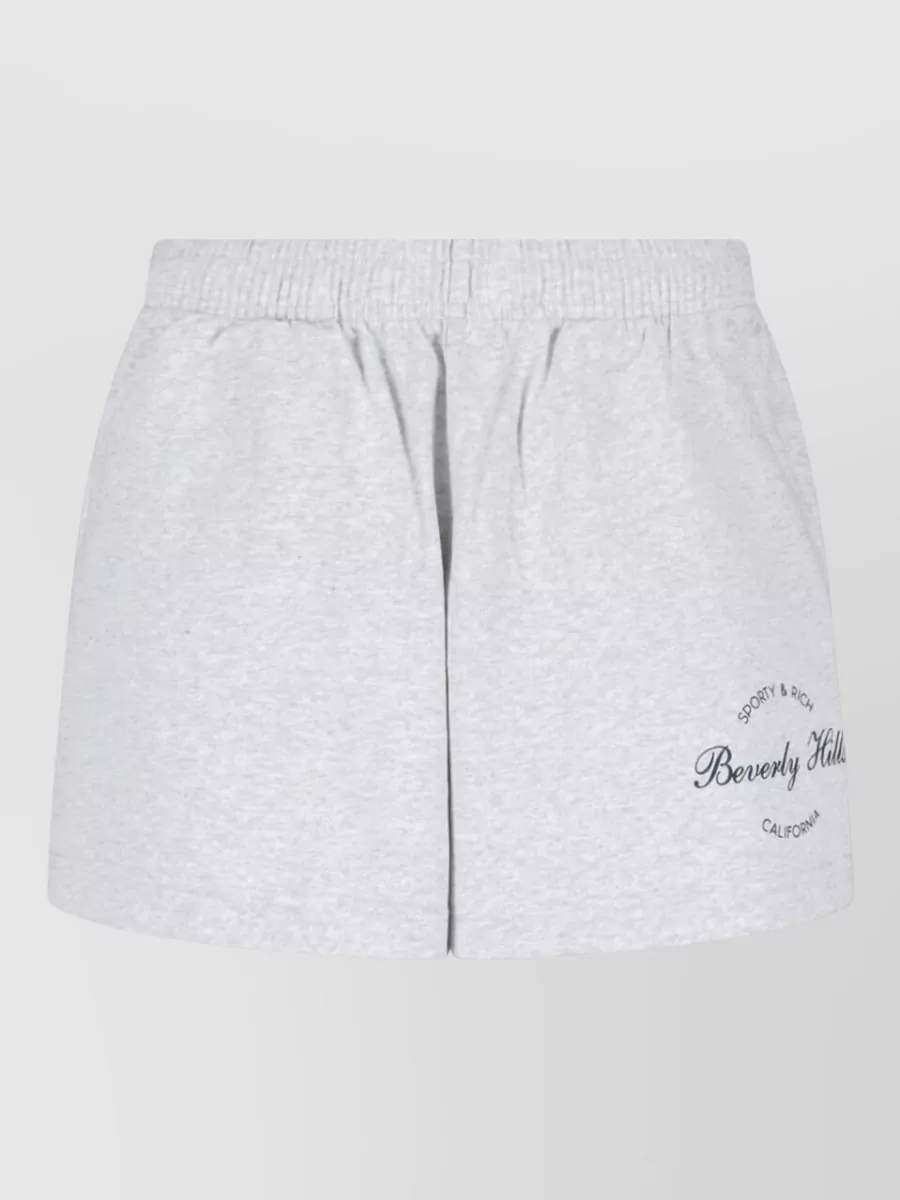 Sporty & Rich knee-length shorts