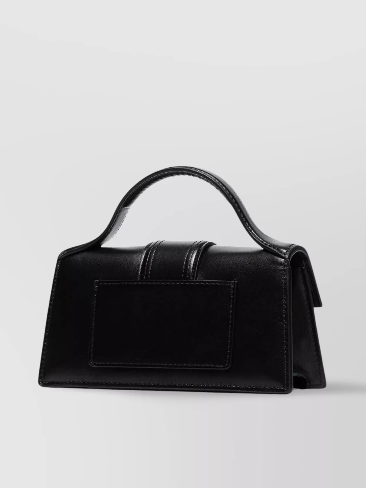 Jacquemus Mini Calfskin Shoulder Bag With Gold-tone Detail