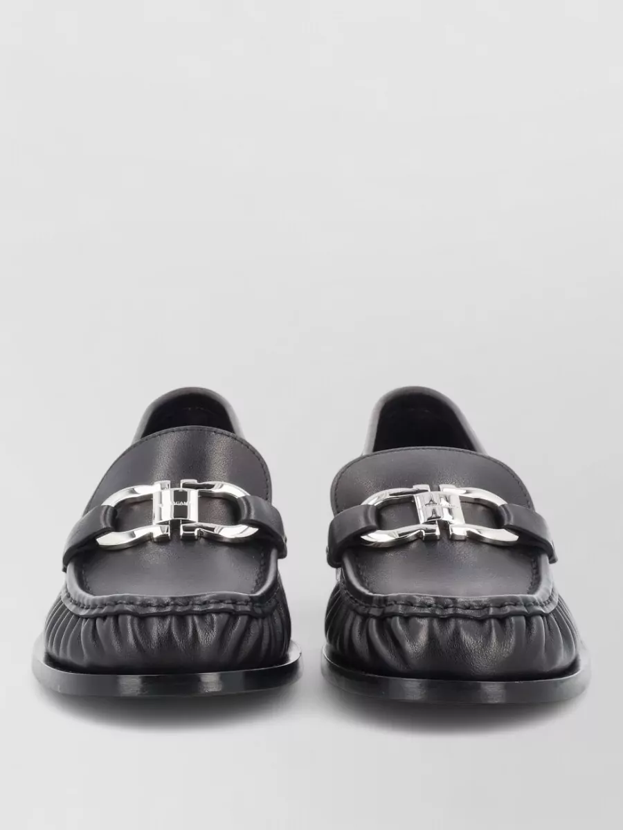 Ferragamo leather oxford shoes