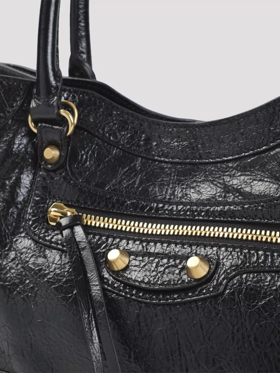 Balenciaga Le City Mini Leather Shoulder Bag