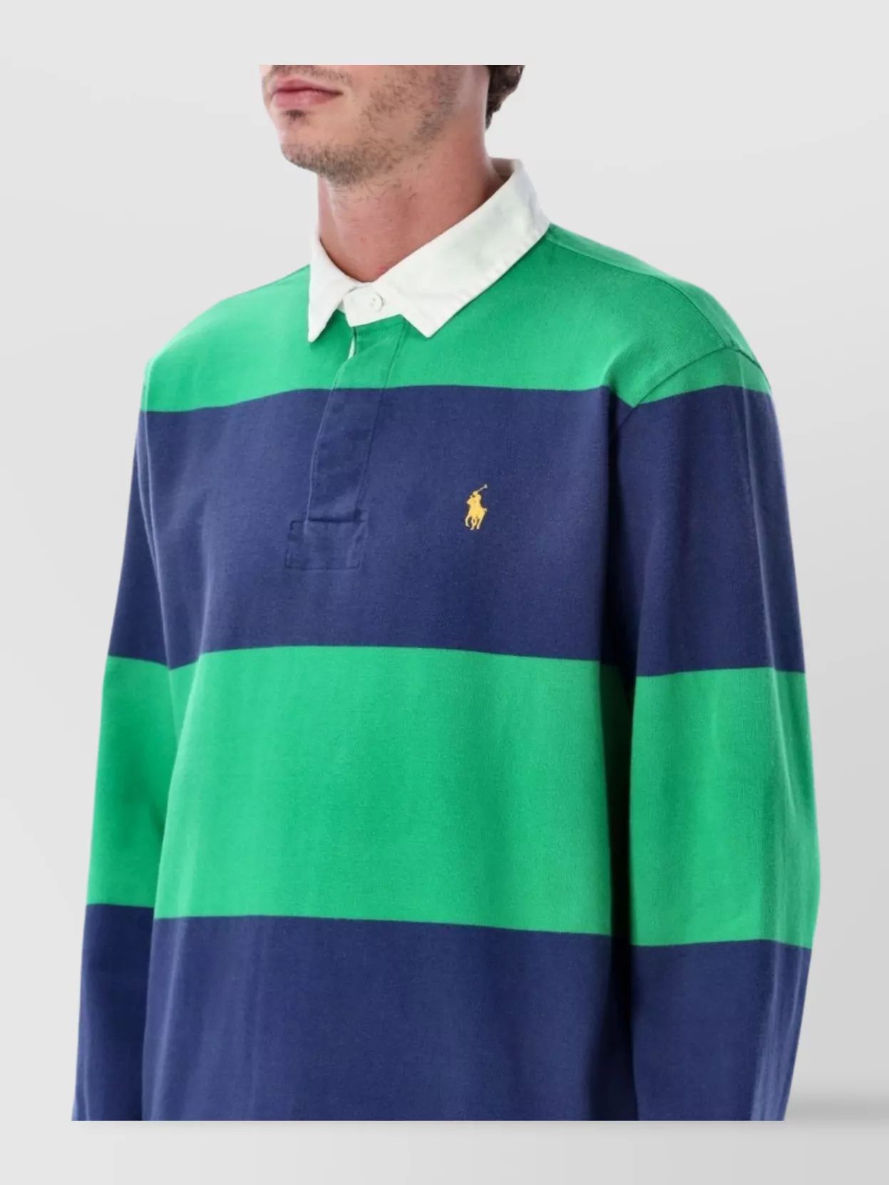 Polo Ralph Lauren Rugby Shirt With Long Sleeves And Stripes