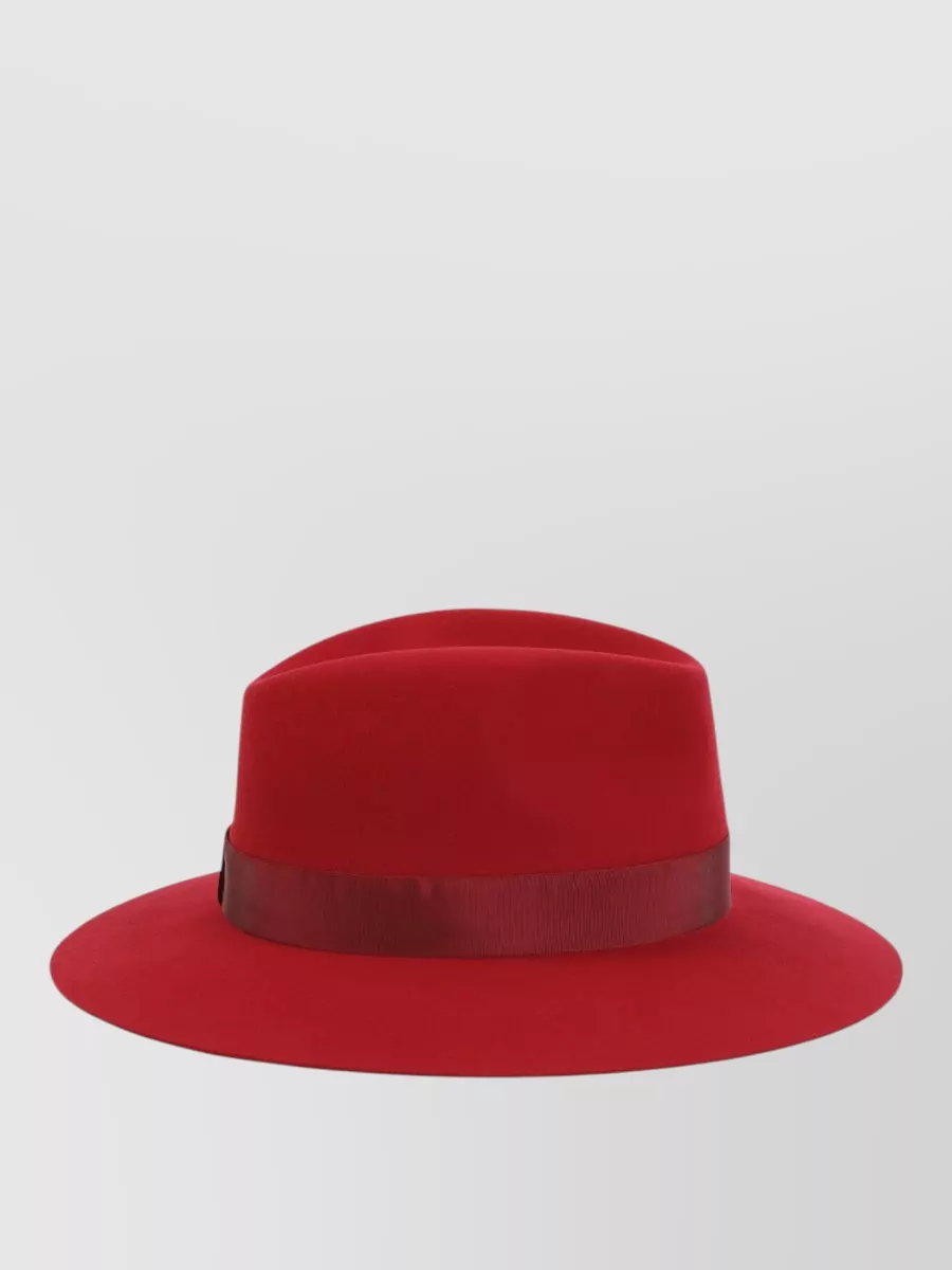 Maison Michel wool fedora hat