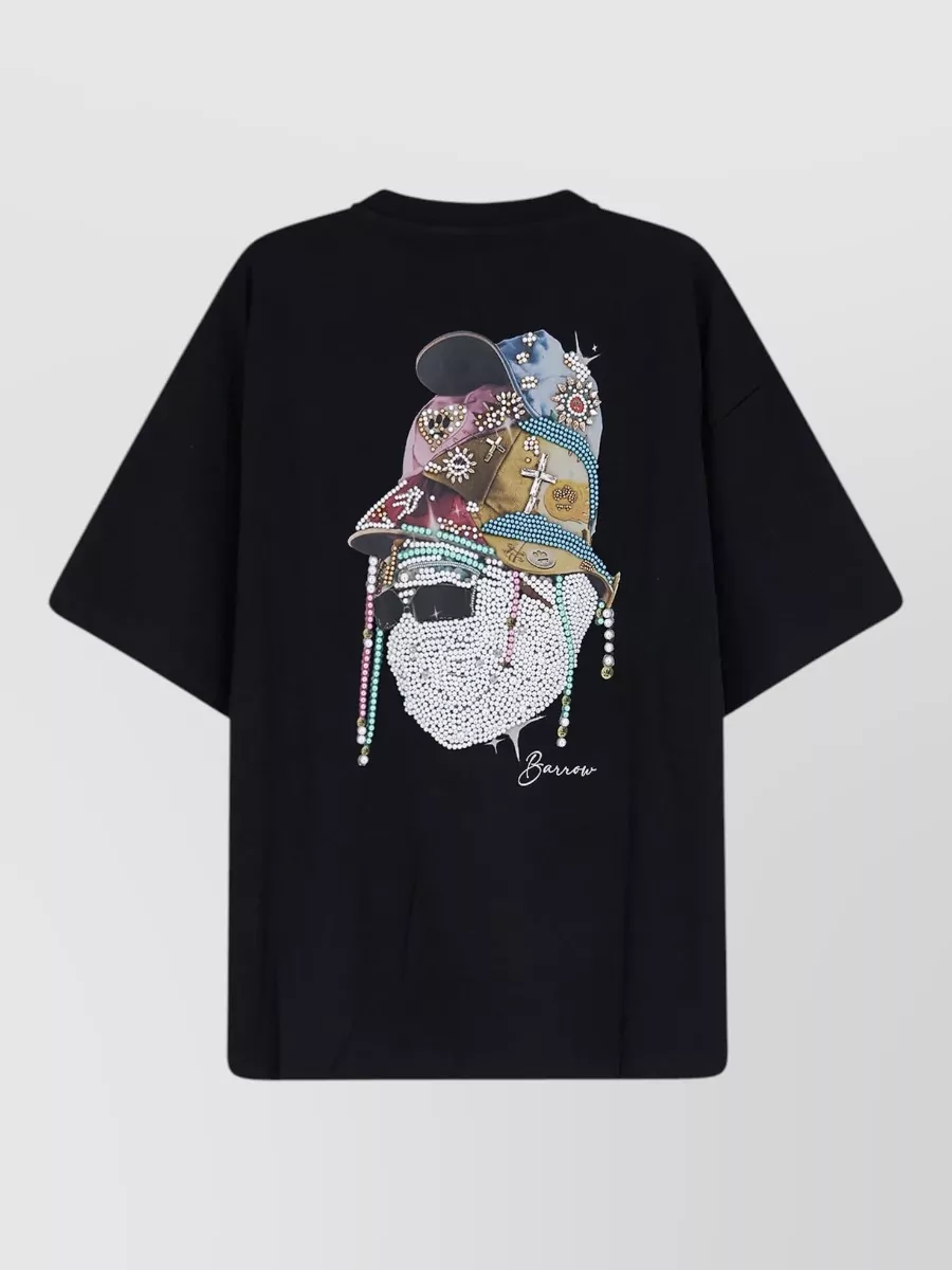 Barrow Cotton Logo Print T-Shirt