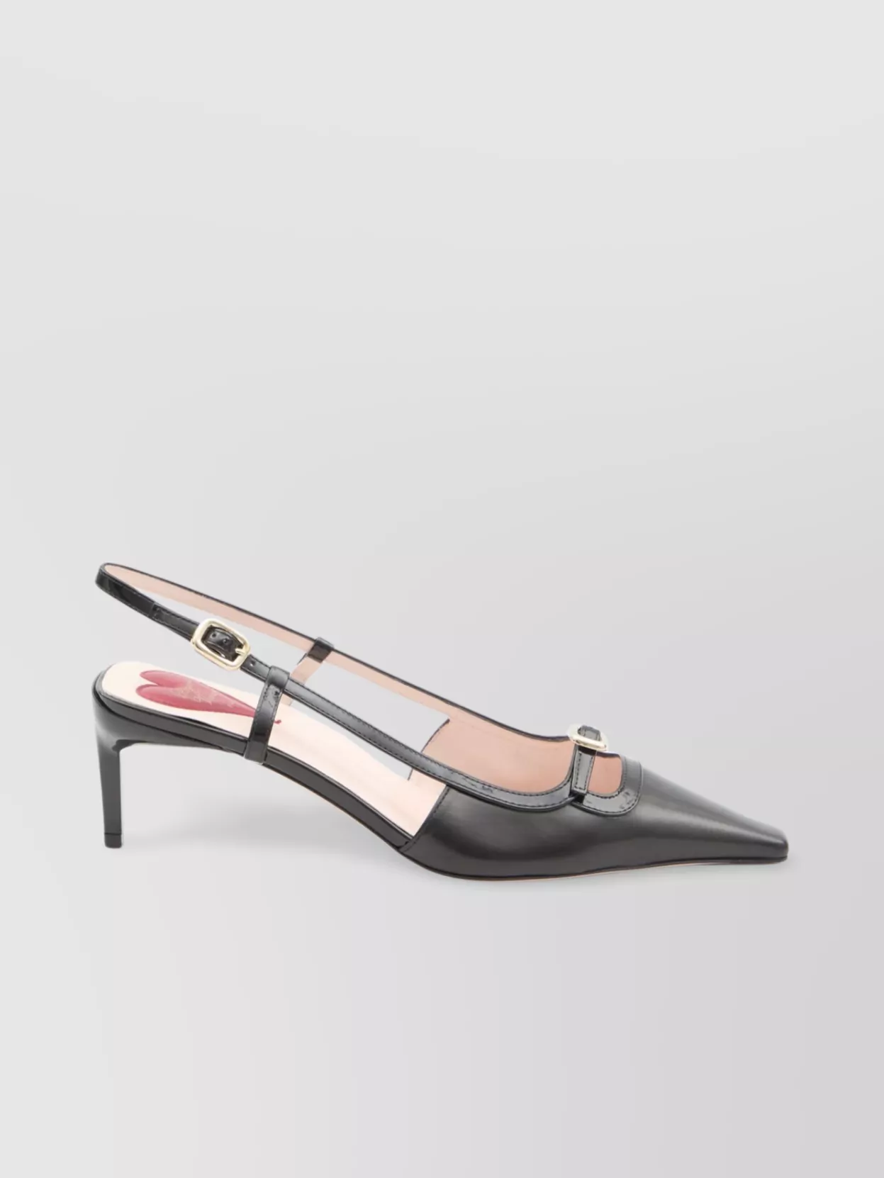 Roger Vivier Duckling slingback pumps lacquered heel | The