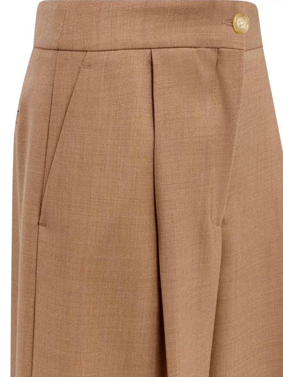 Laneus Wide-Leg Trousers