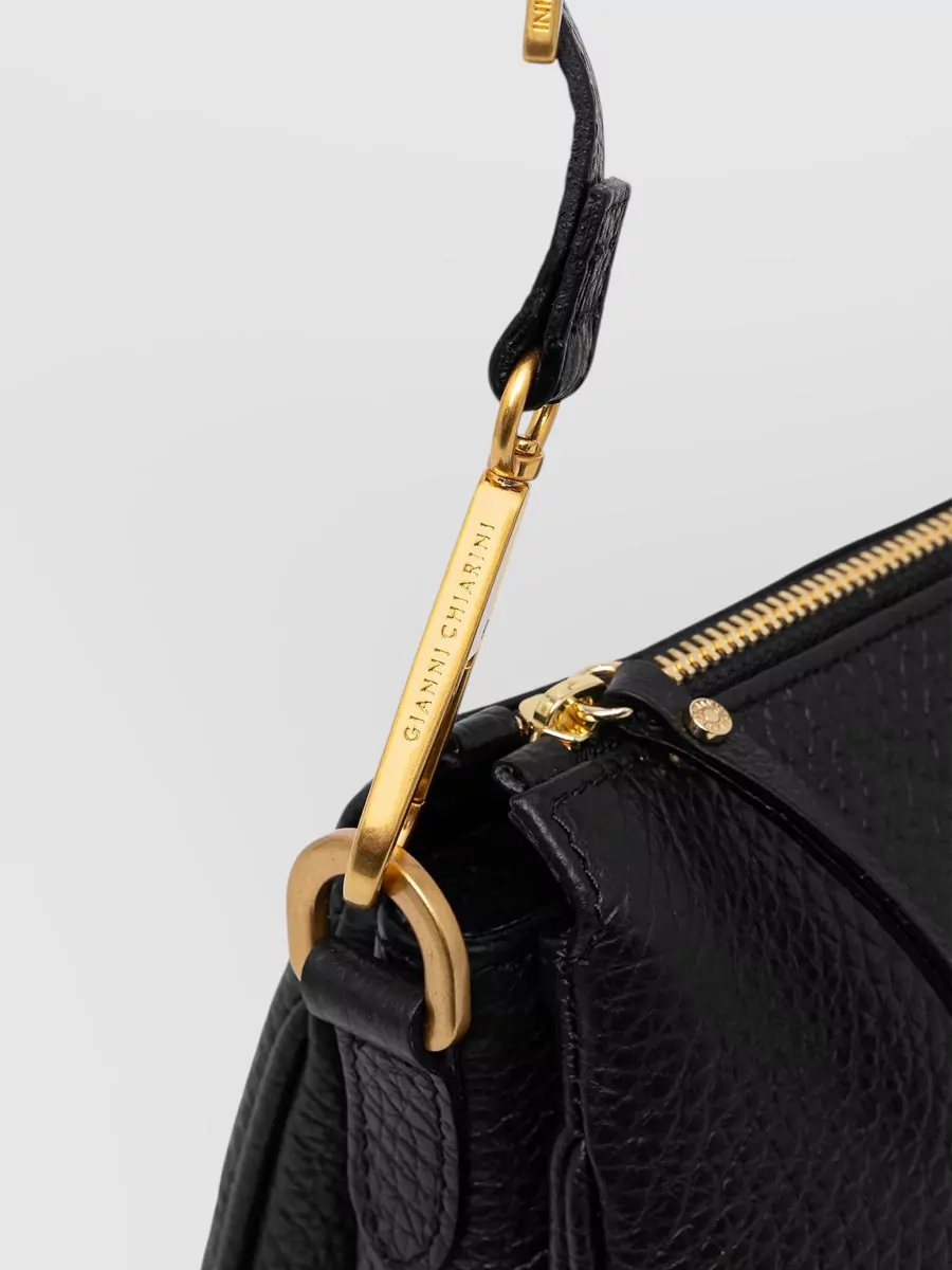 Gianni Chiarini Brooke Crossbody Bag Adjustable Strap Leather