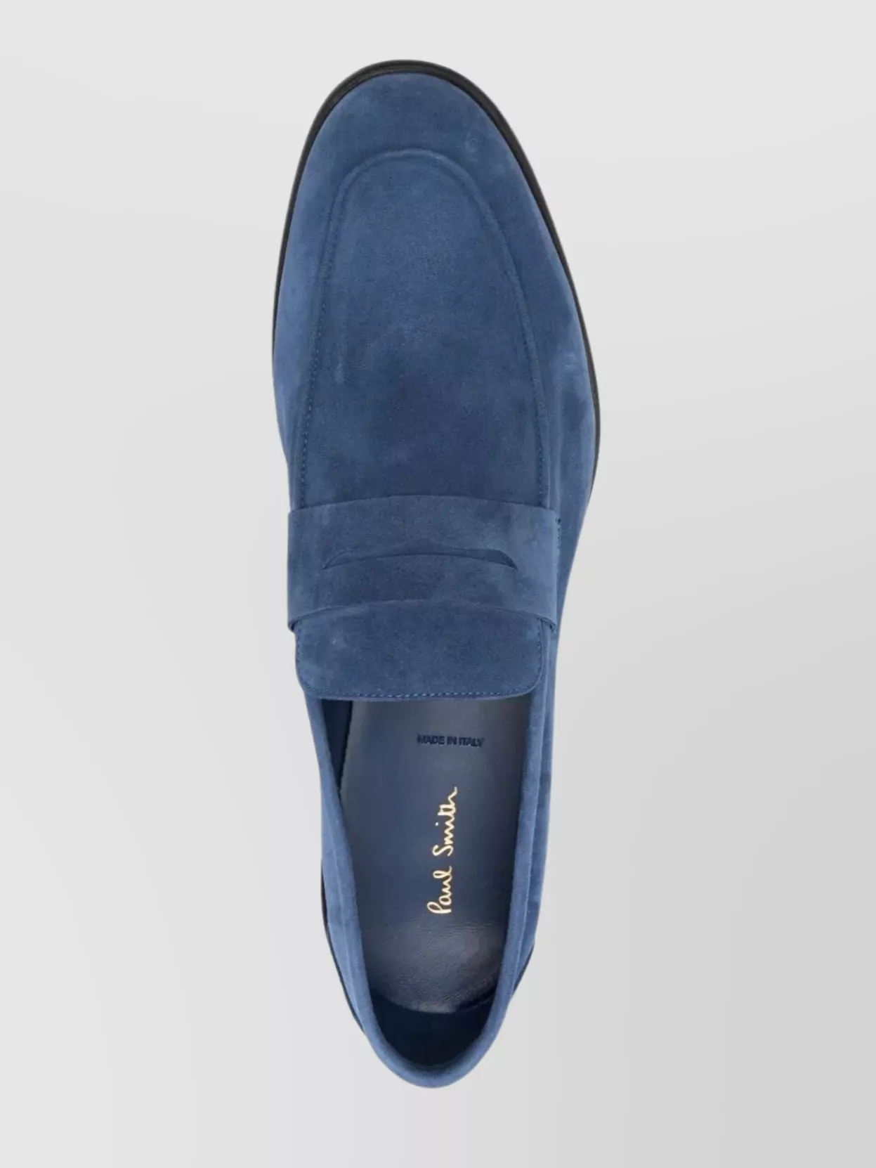 Paul Smith Almond Toe Suede Finish Lace-Up Shoes