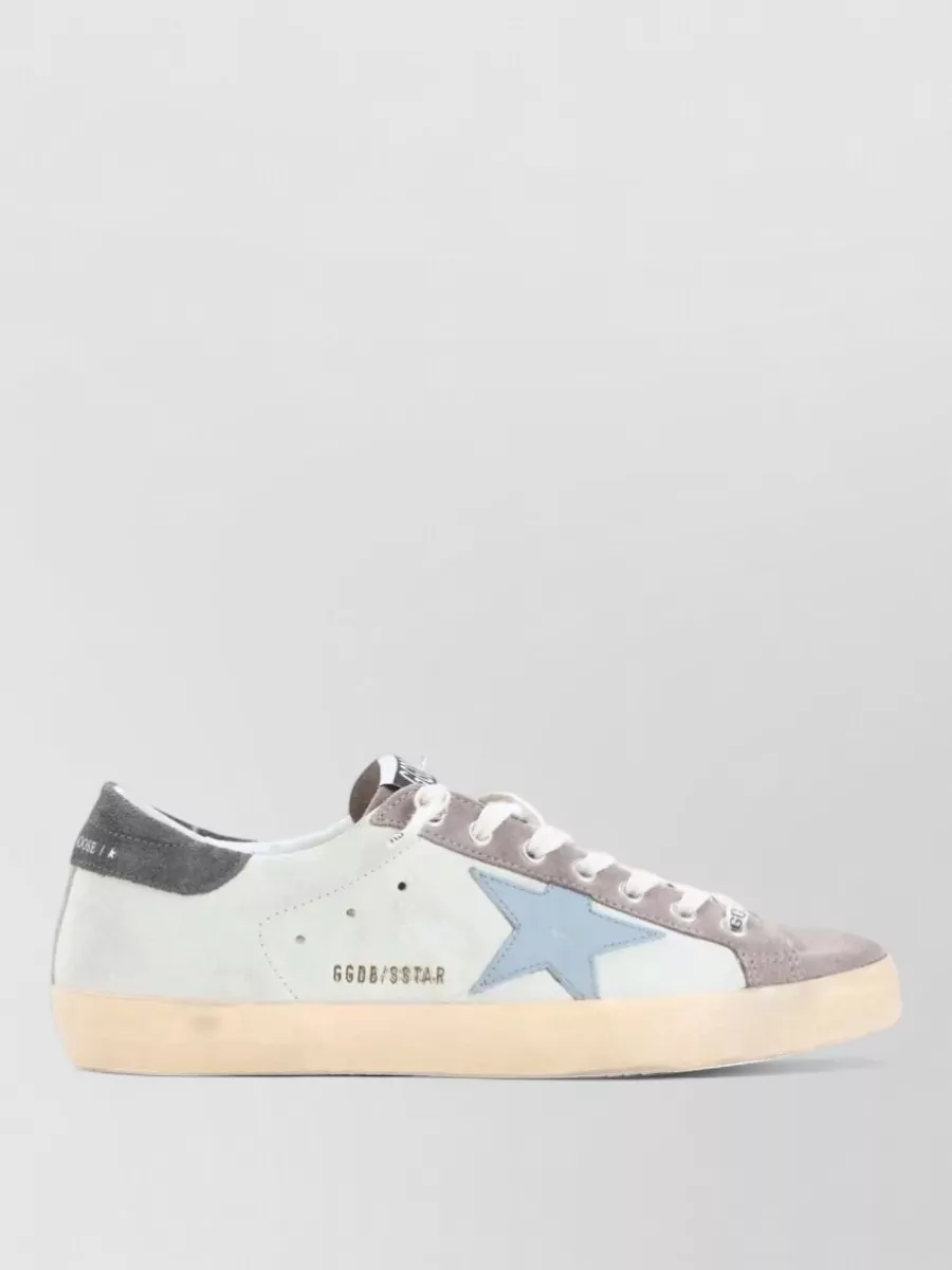 Golden Goose Leather Low-Top Sneakers