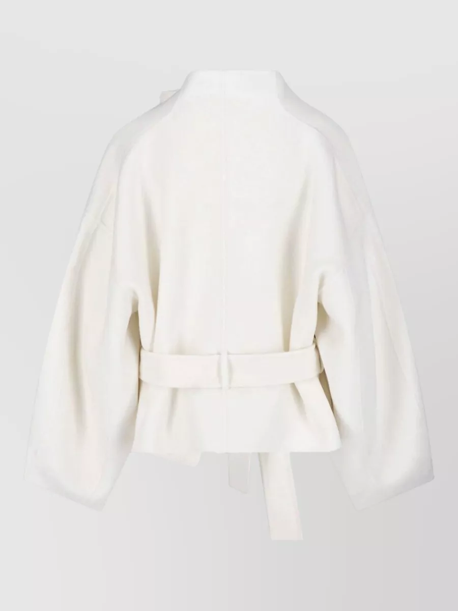 The Frankie Shop Single-Breasted Wool Coat