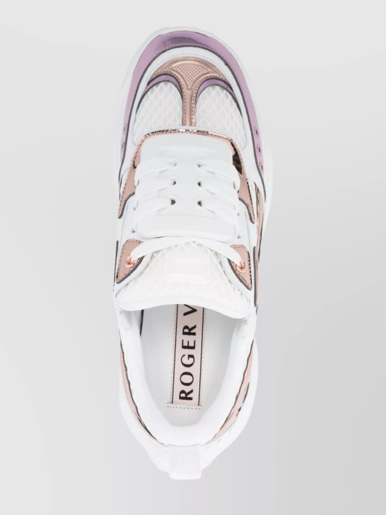 Roger Vivier Chunky Sole Mesh Sneakers